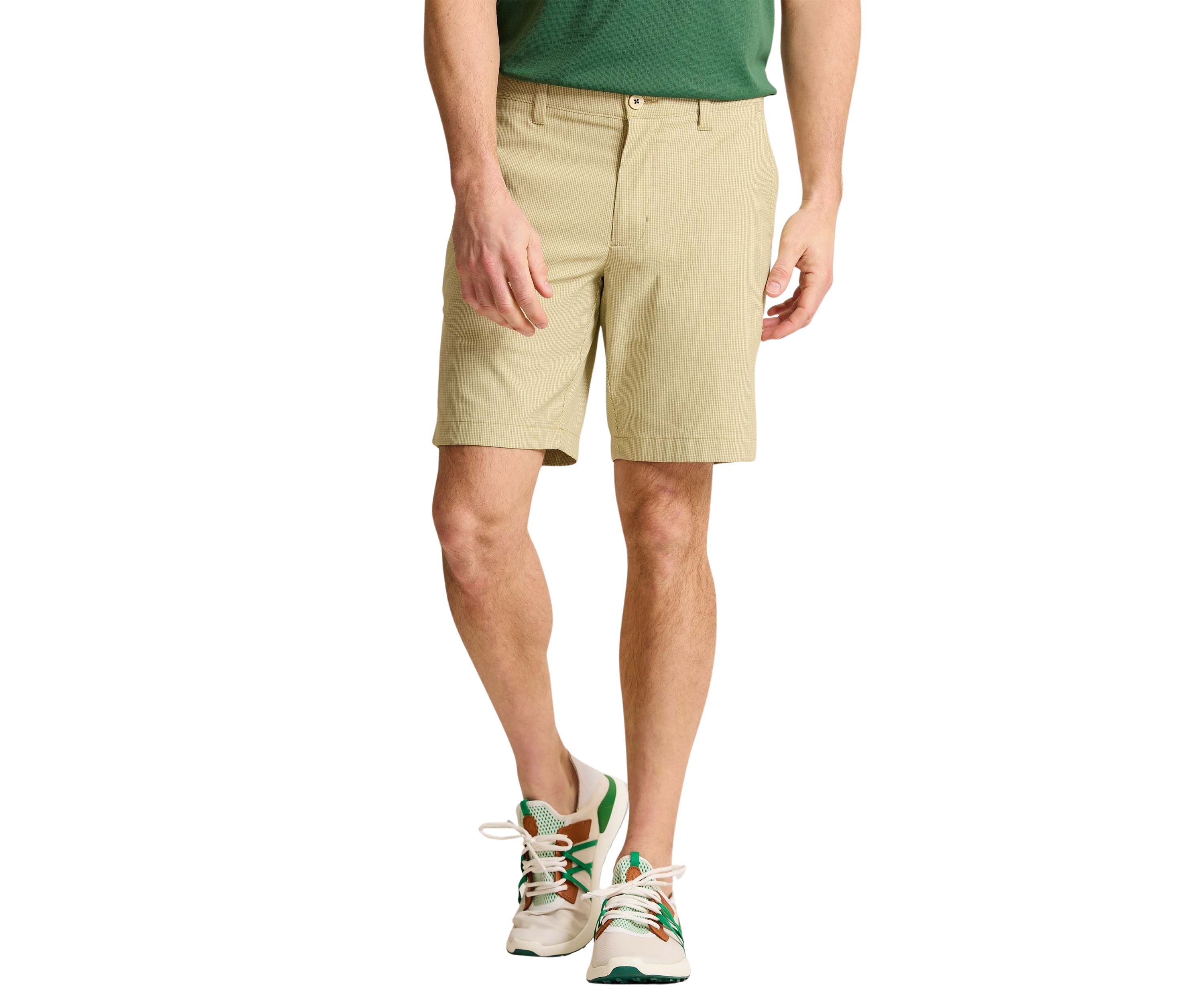 Mens Barbados Pro Vista Check Printed Shorts