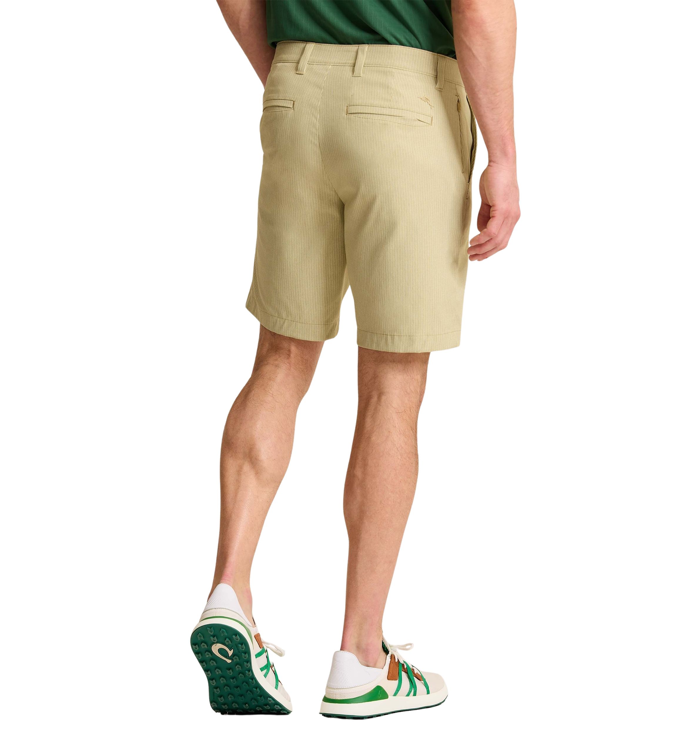 Mens Barbados Pro Vista Check Printed Shorts