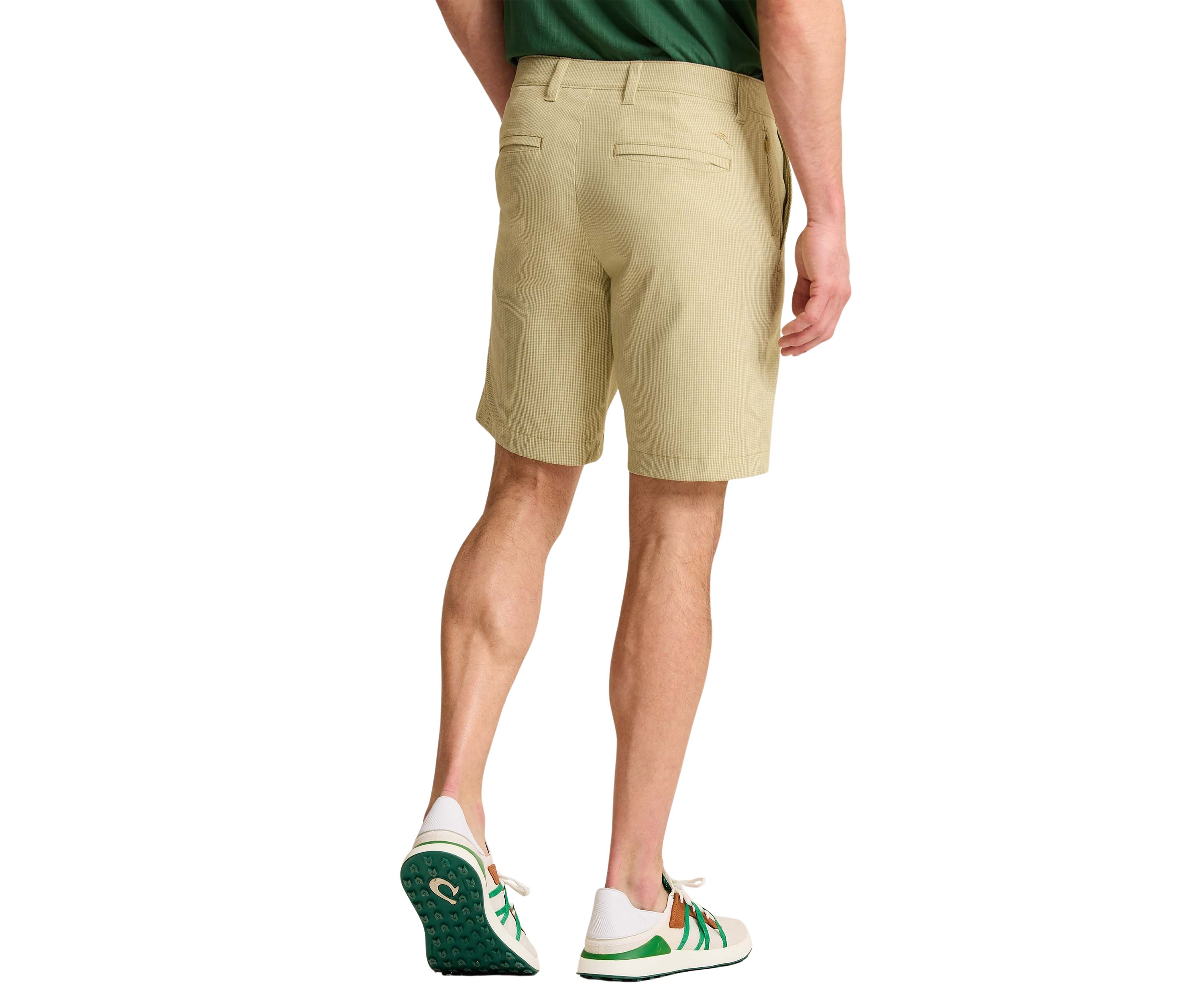 Mens Barbados Pro Vista Check Printed Shorts