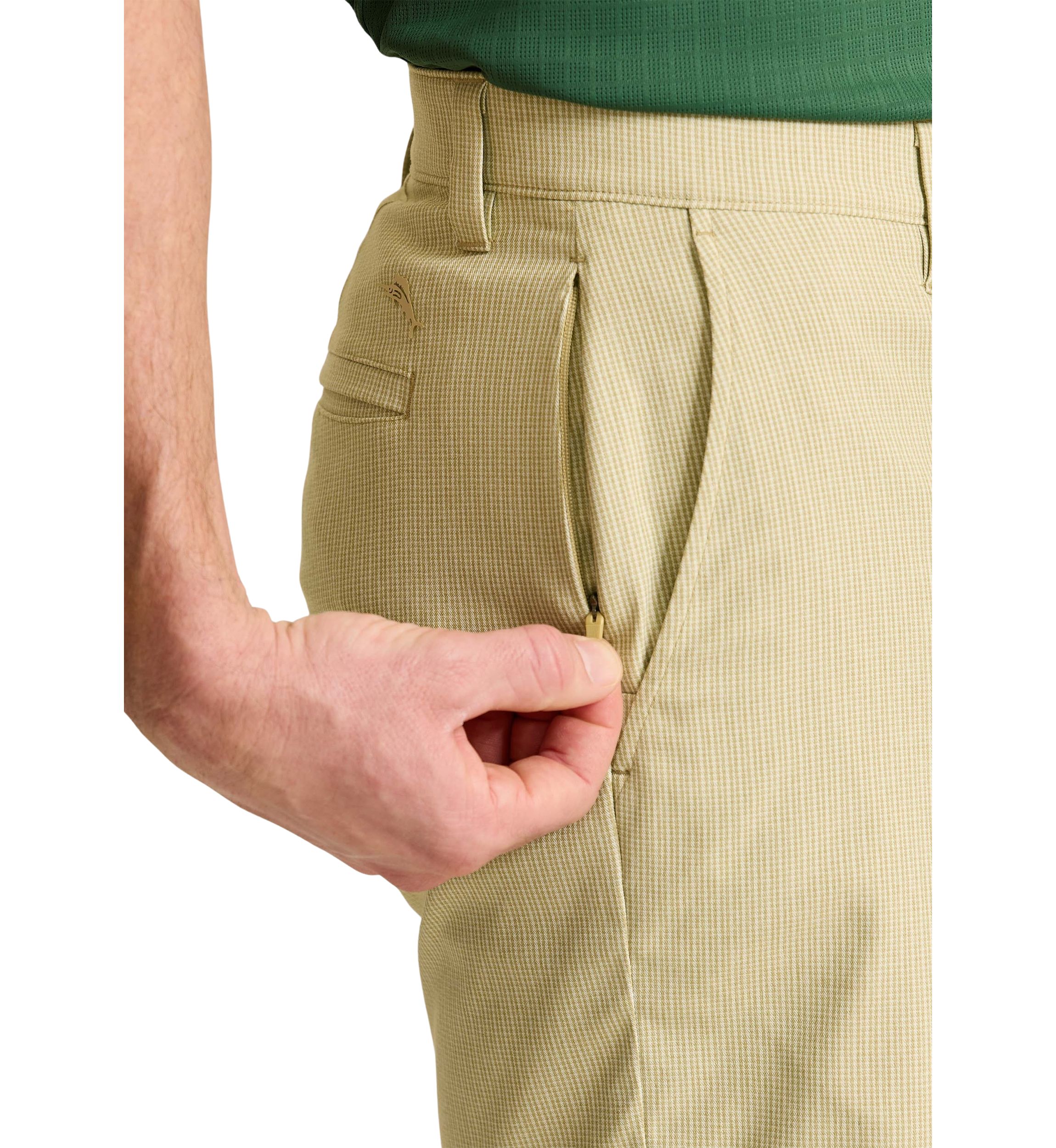 Mens Barbados Pro Vista Check Printed Shorts