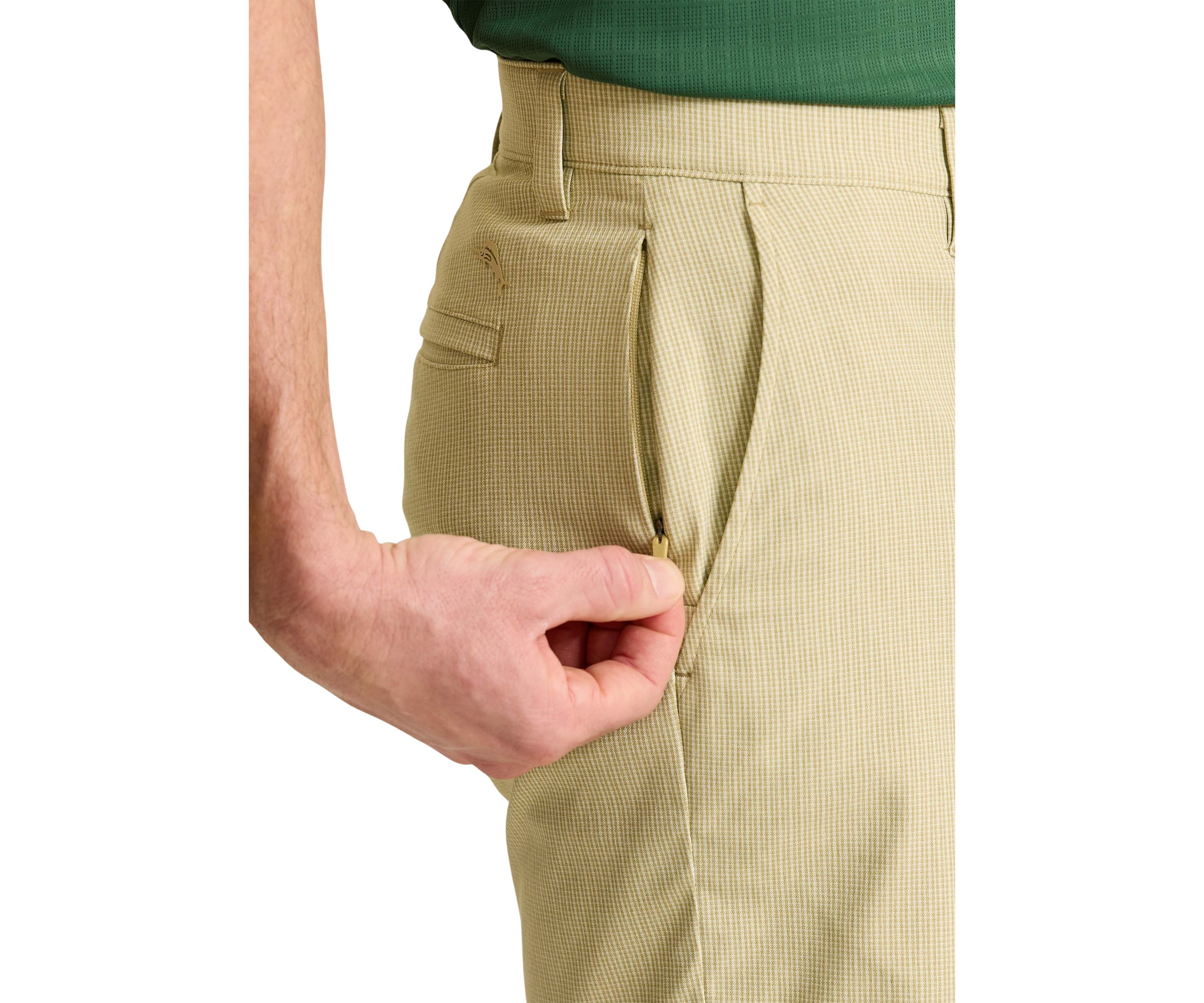 Mens Barbados Pro Vista Check Printed Shorts
