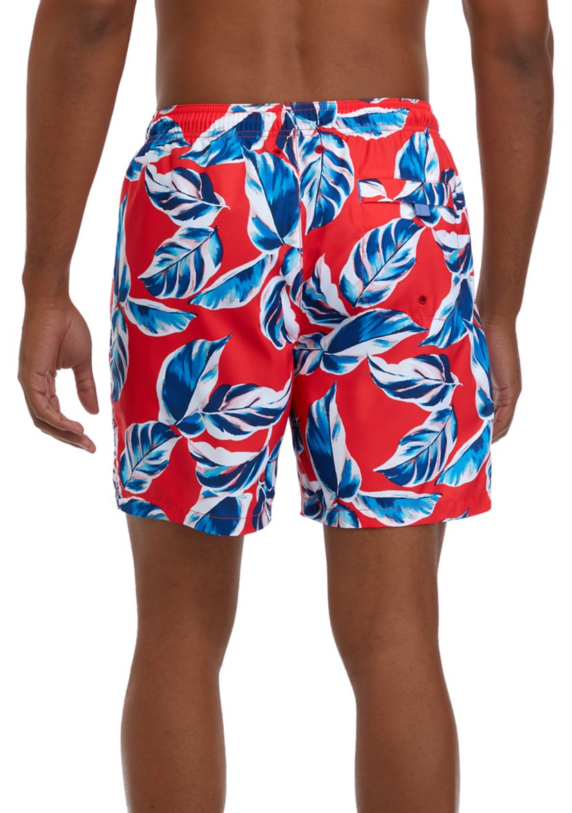 Printed Swim Trunks 