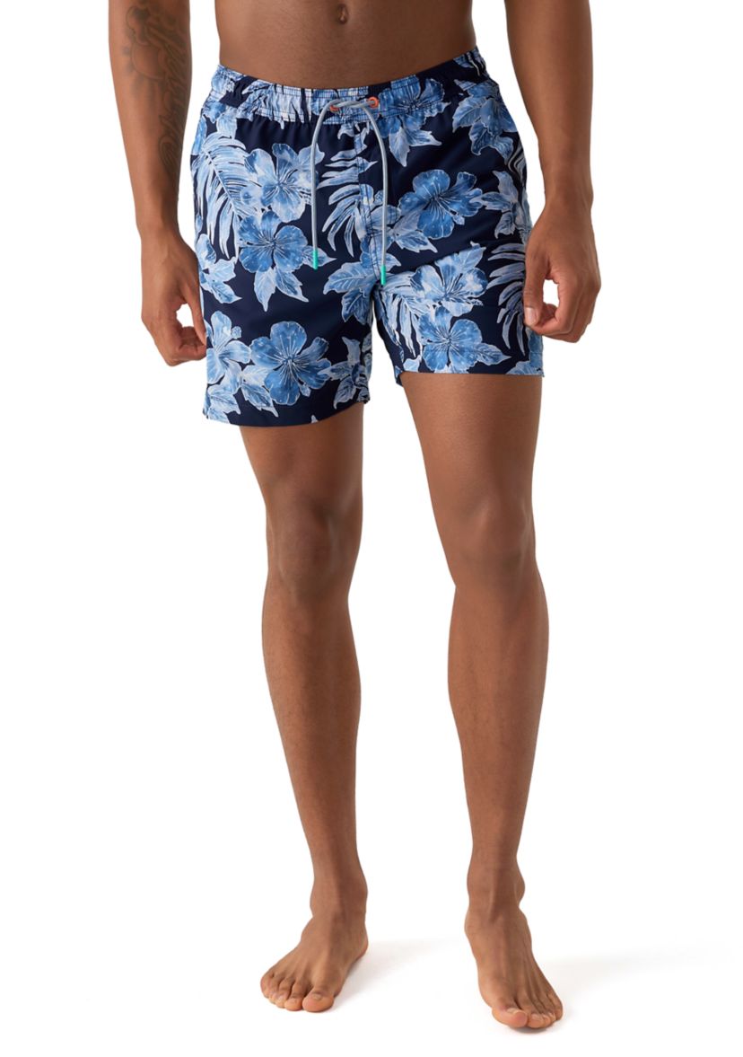 Naples Ravello Blooms Printed Swim Trunks
