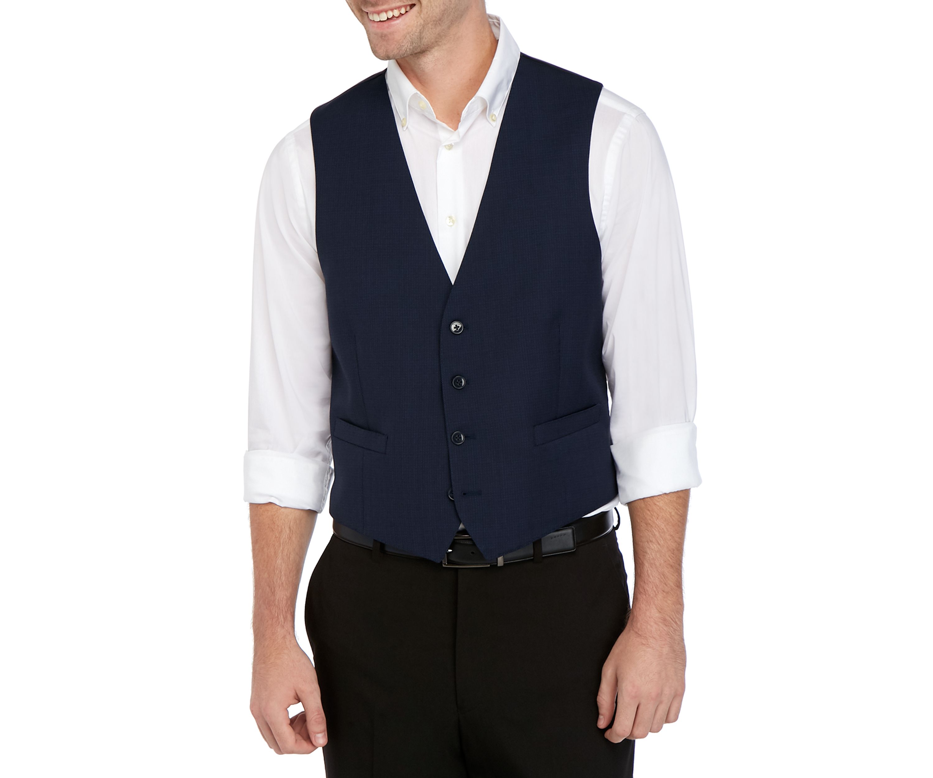 Birdseye Natural Stretch Xfit Vest Separate