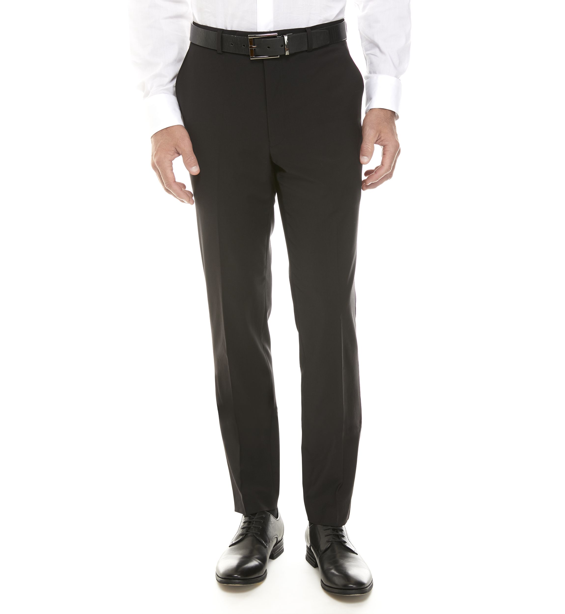 Solid Black Suit Separate Pants 