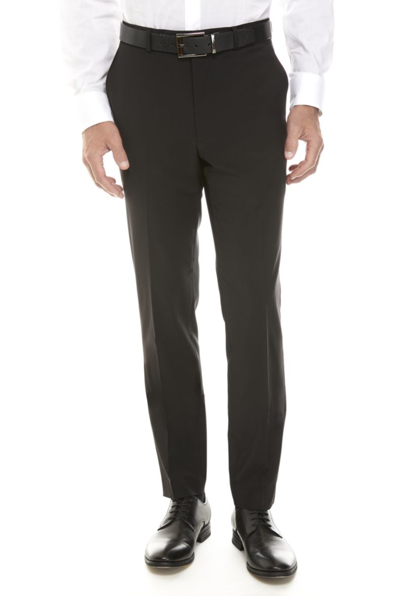Solid Black Suit Separate Pants 
