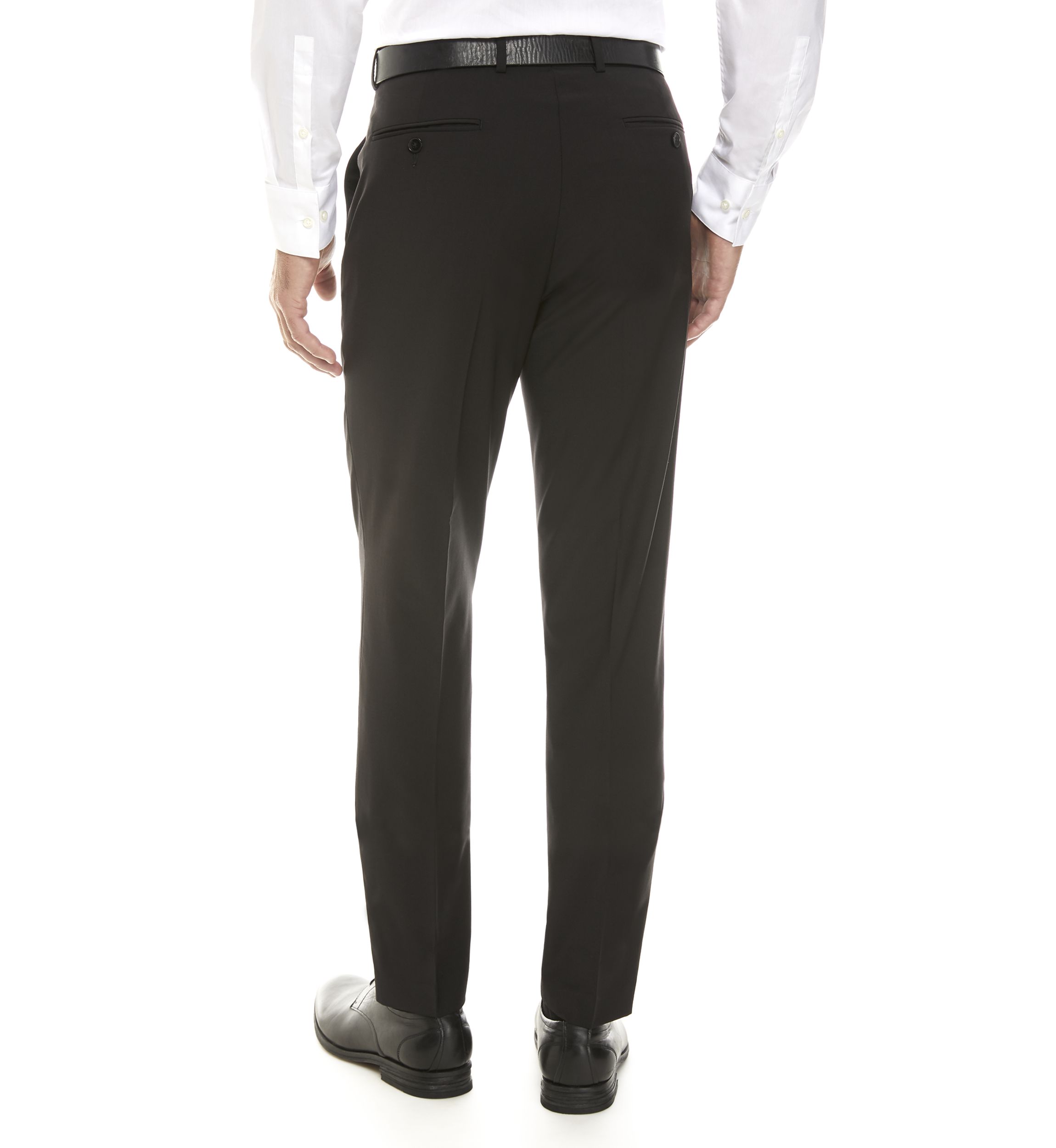 Solid Black Suit Separate Pants 