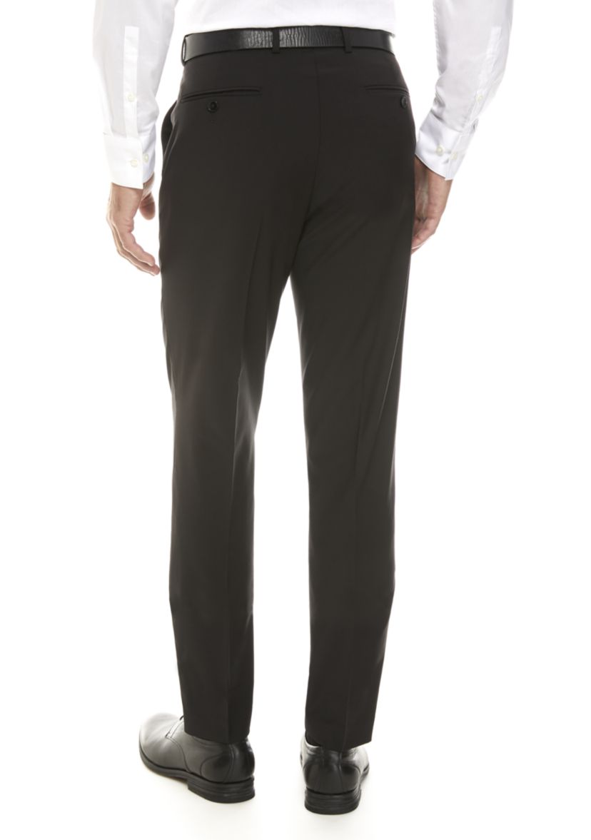 Solid Black Suit Separate Pants 