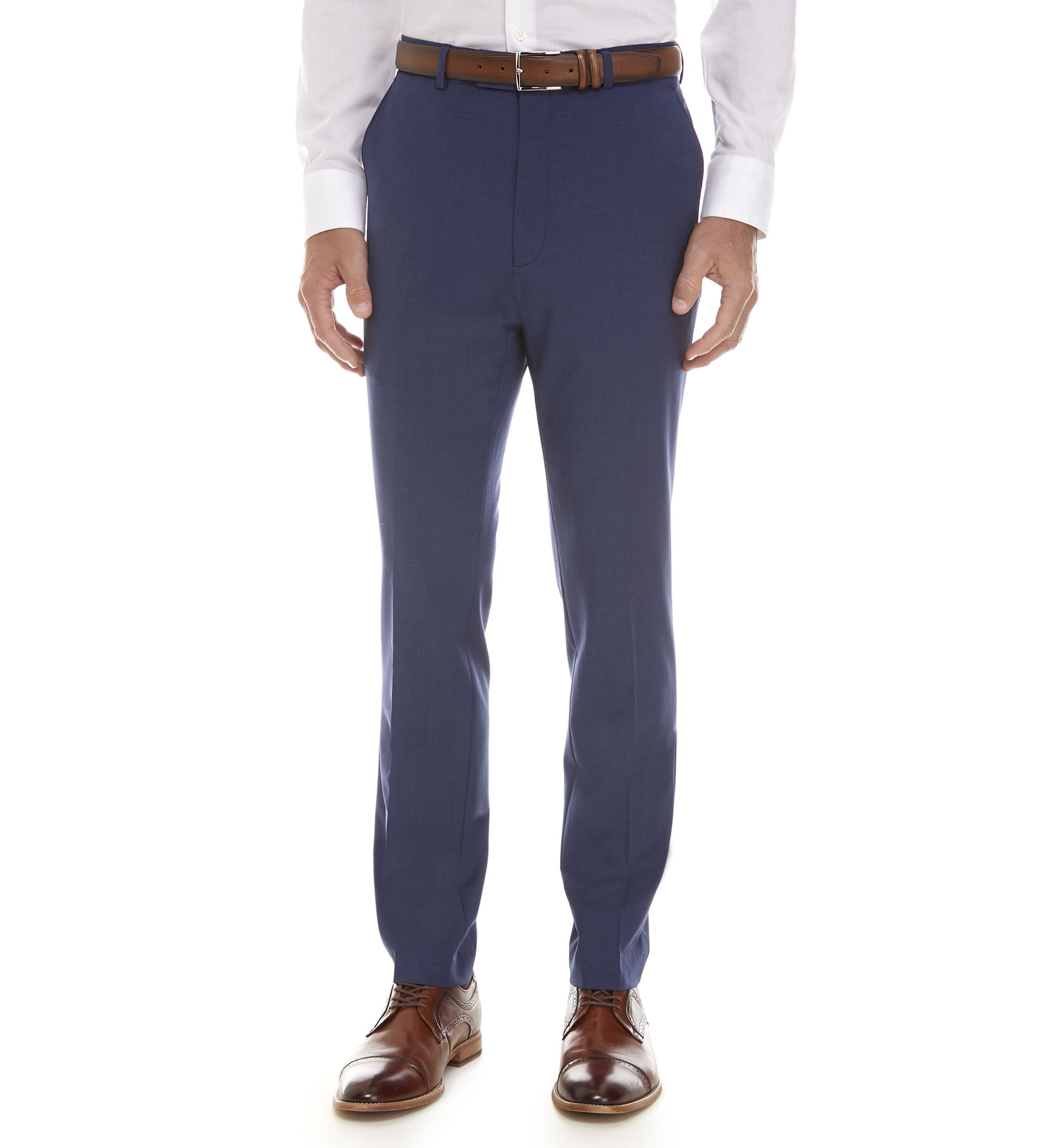 Solid Blue Suit Separate Pants 