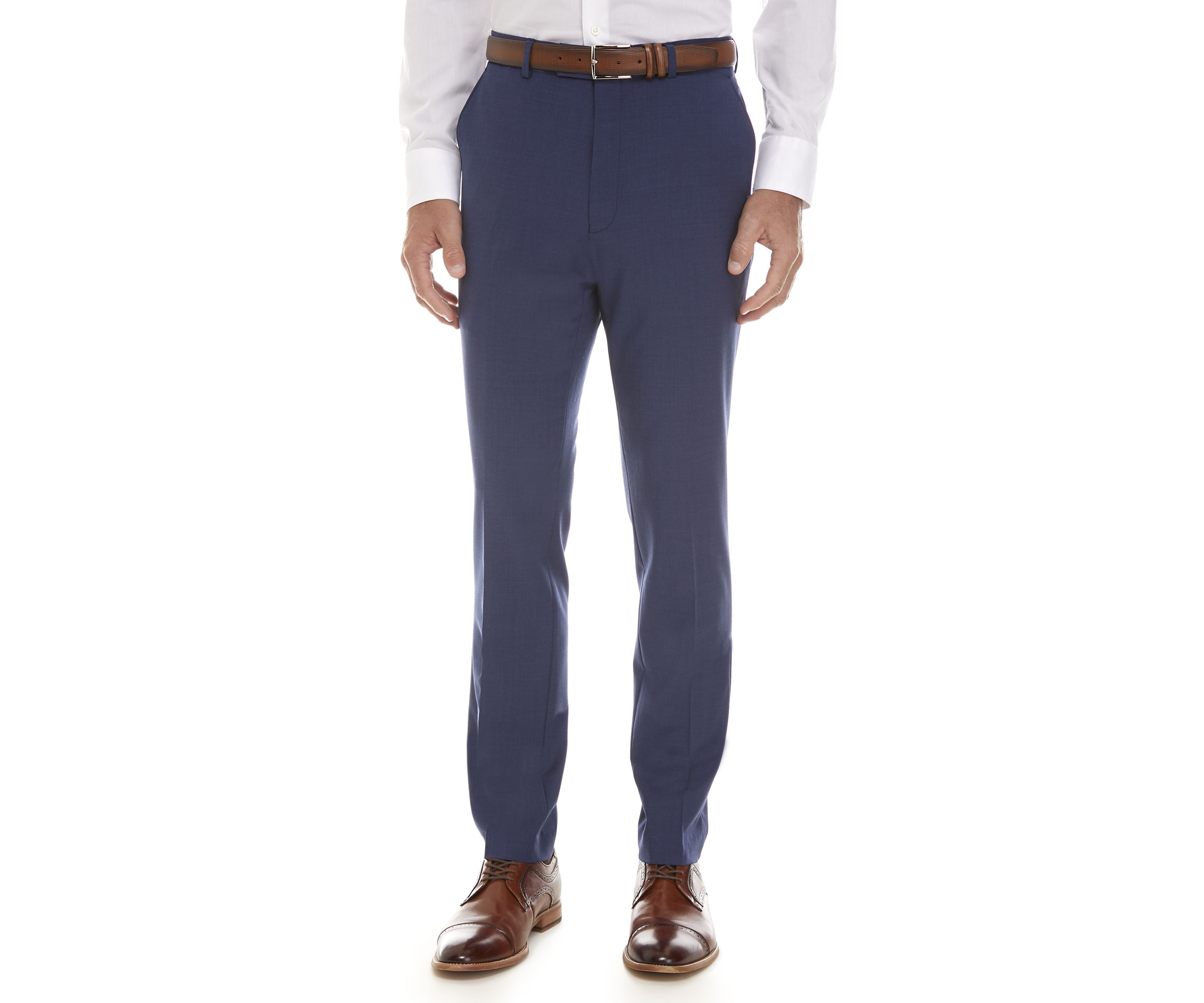 Solid Blue Suit Separate Pants 