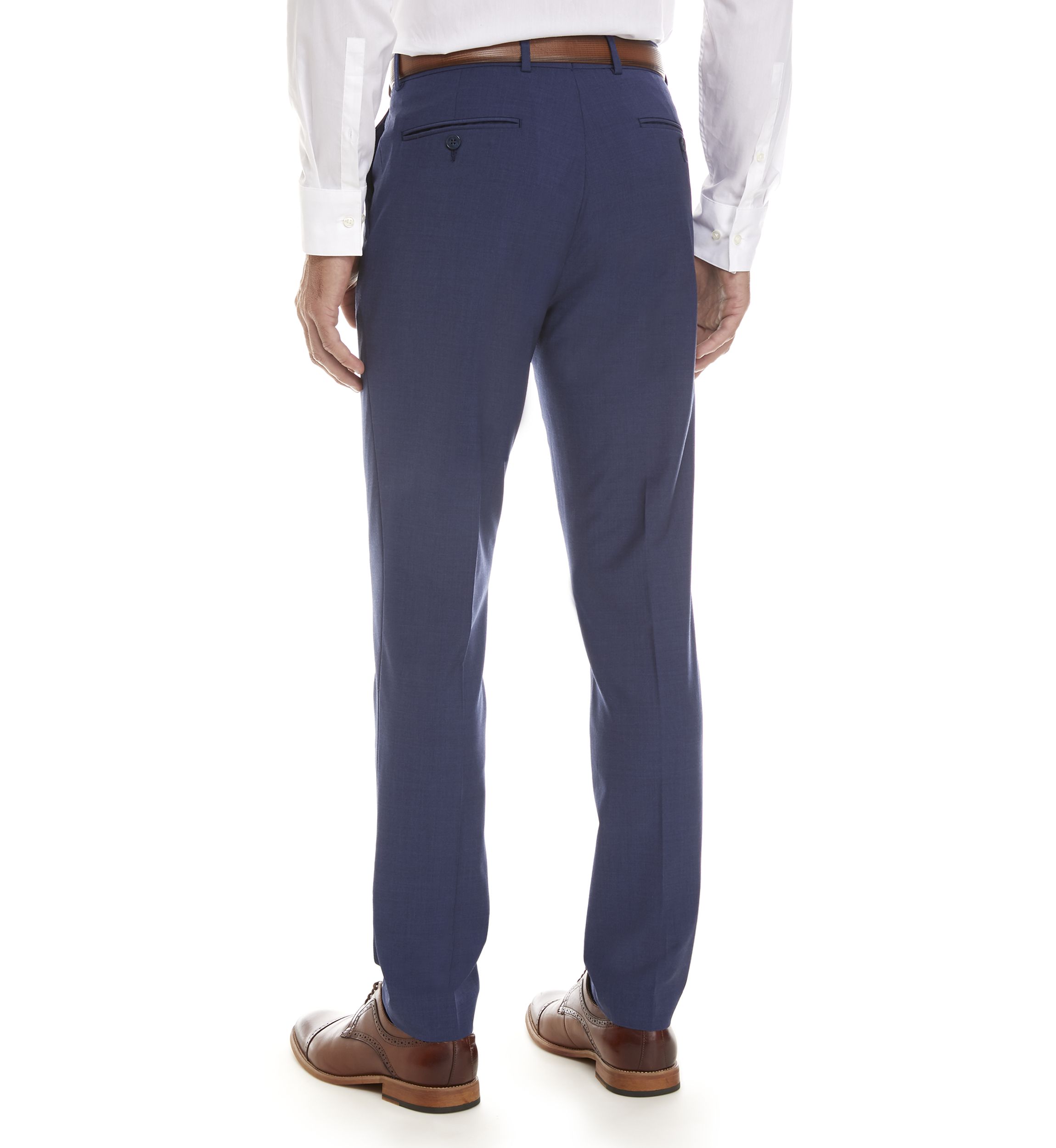Solid Blue Suit Separate Pants 
