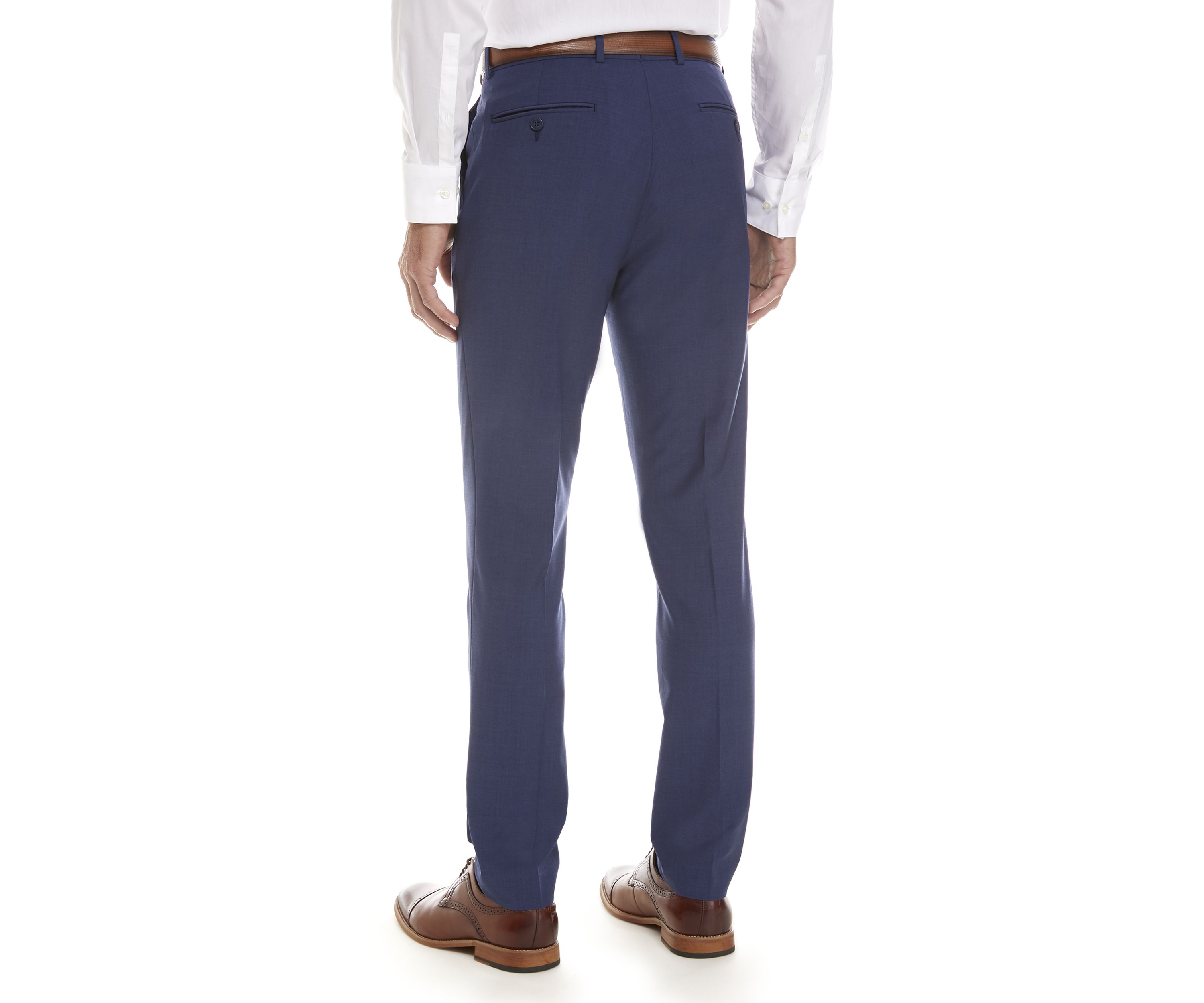 Solid Blue Suit Separate Pants 