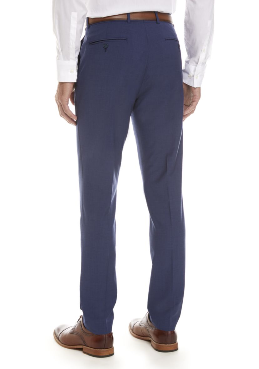 Solid Blue Suit Separate Pants 