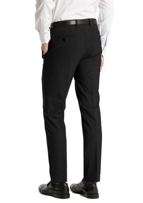 Calvin Klein Slack Mens 33x30 Black Slim Fit Dress Pants 