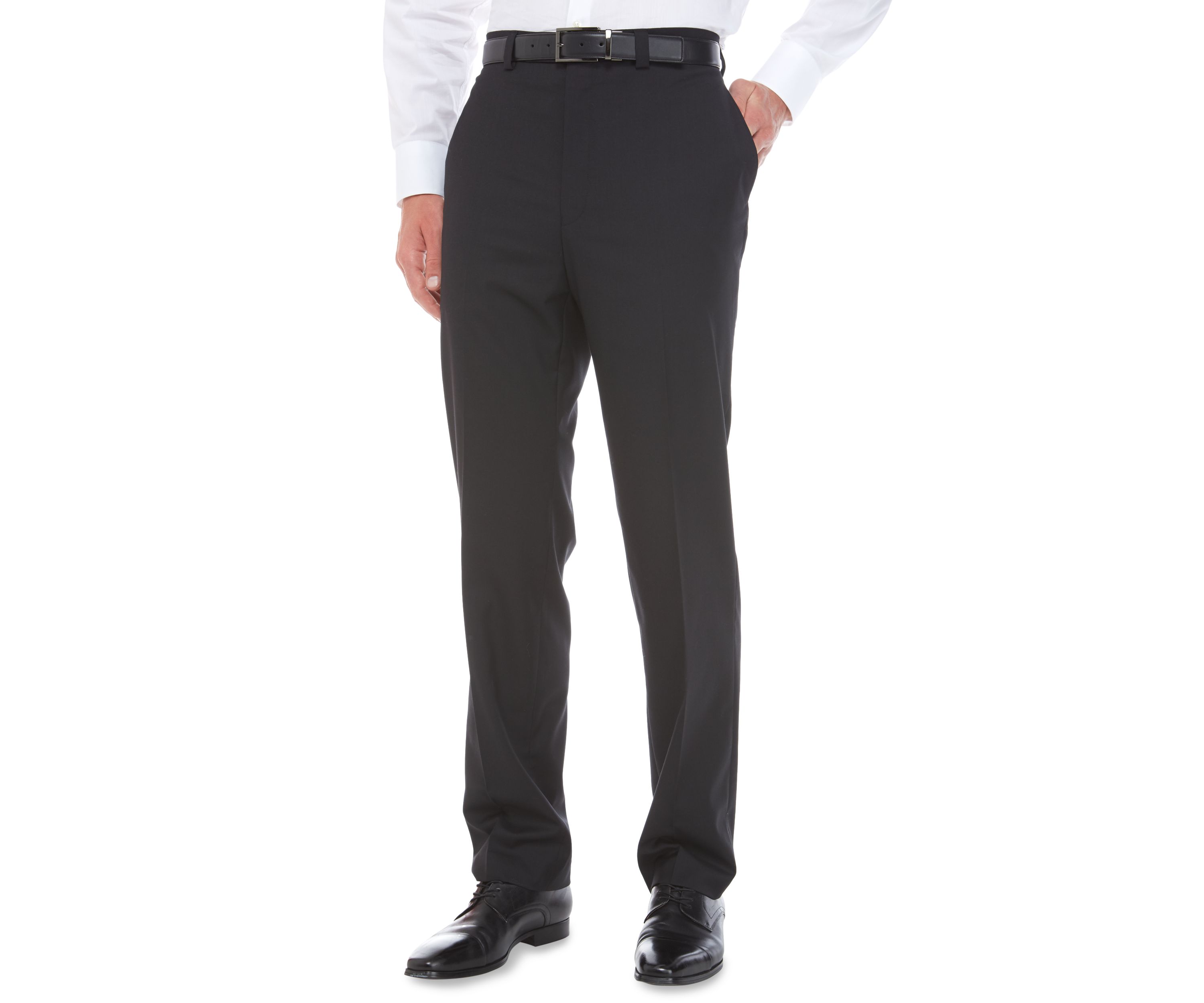 Stretch Flat Front Pants