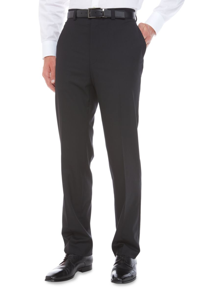 Stretch Flat Front Pants