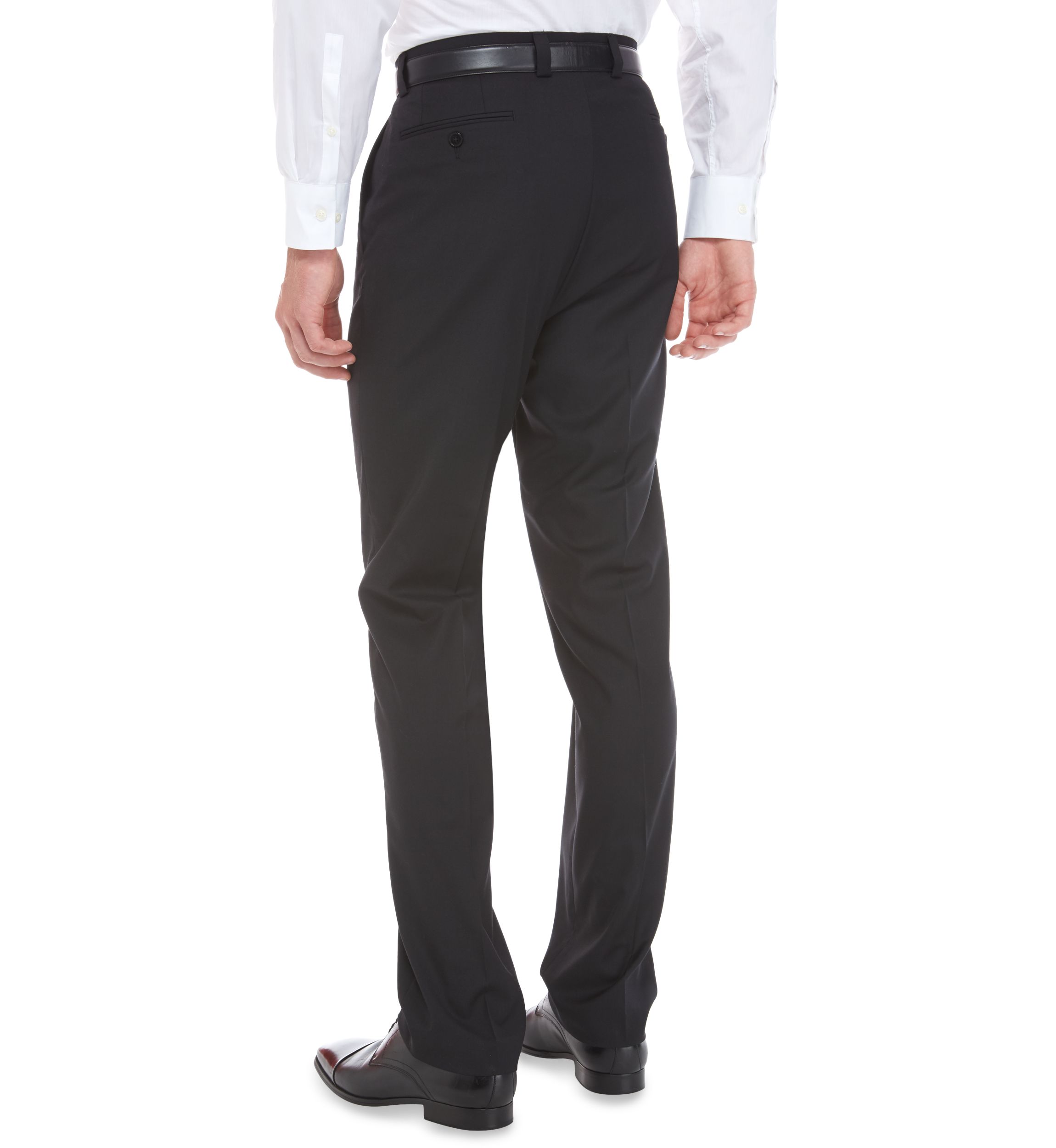 Stretch Flat Front Pants