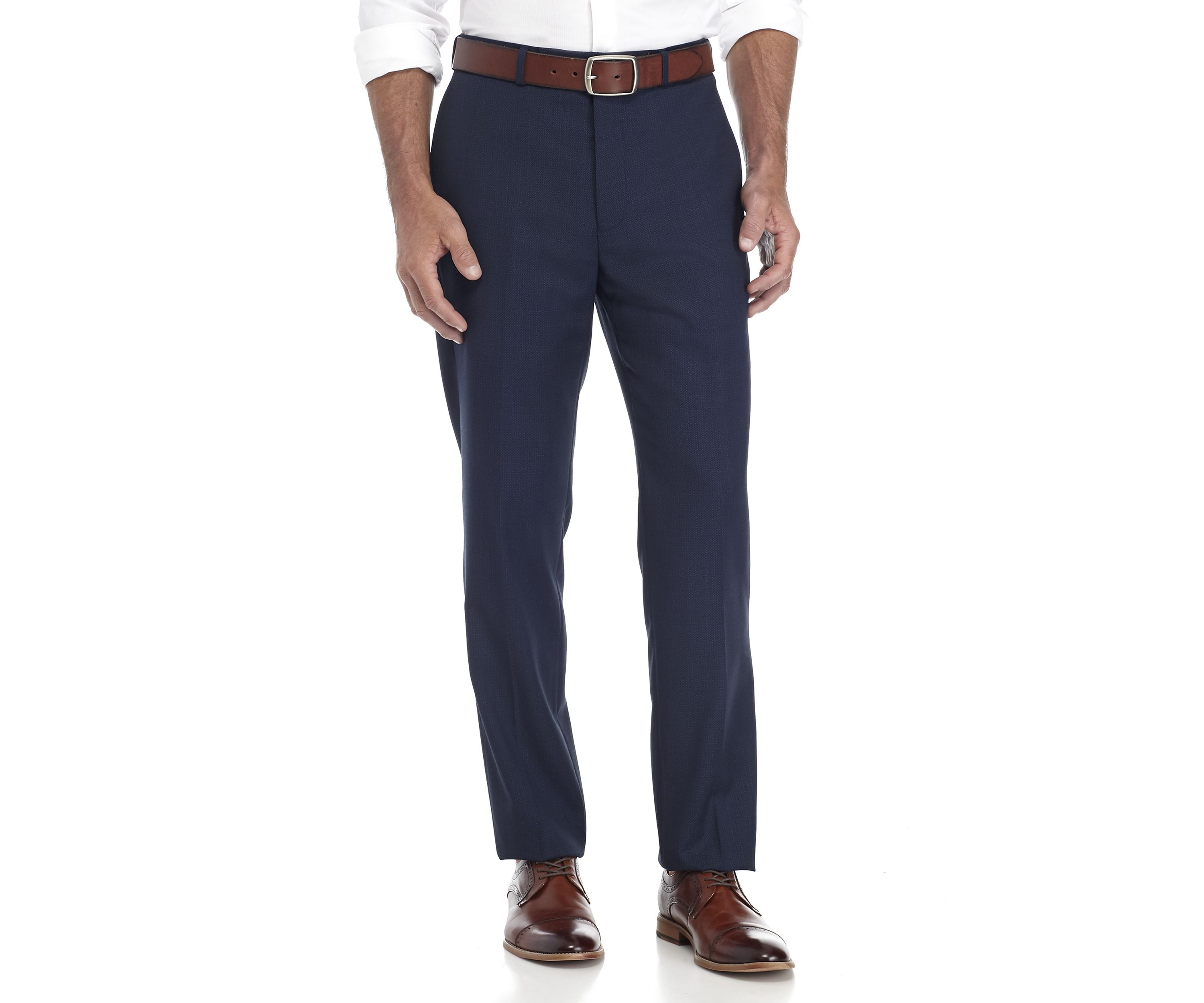 Blue Charcoal Birdseye Suit Separate Pants 