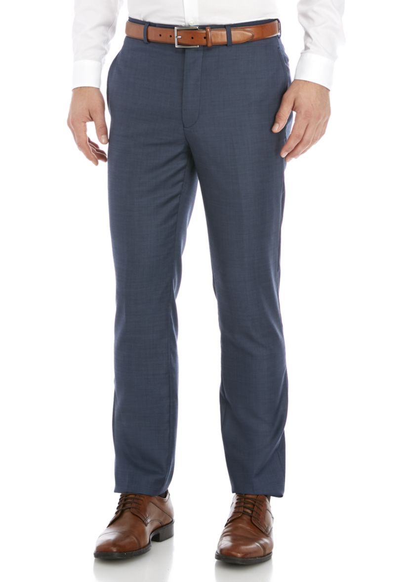 Blue Plain Suit Separate Pants 