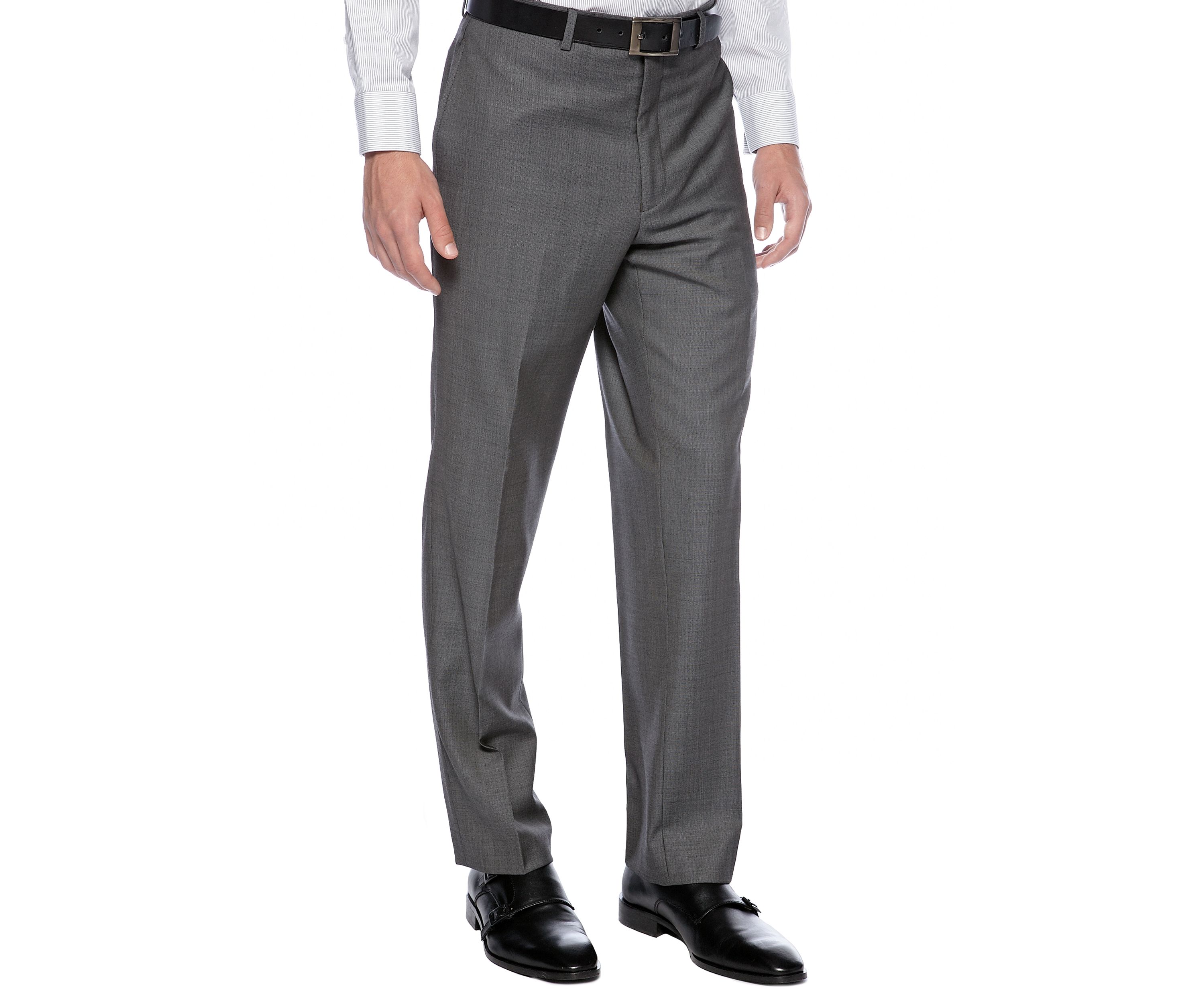 Slim Fit Charcoal Neat Suit Separate Pants