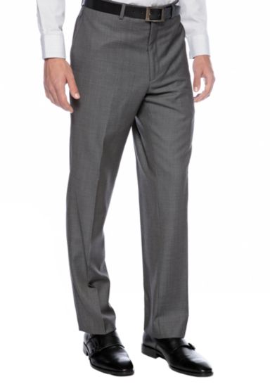Slim Fit Charcoal Neat Suit Separate Pants