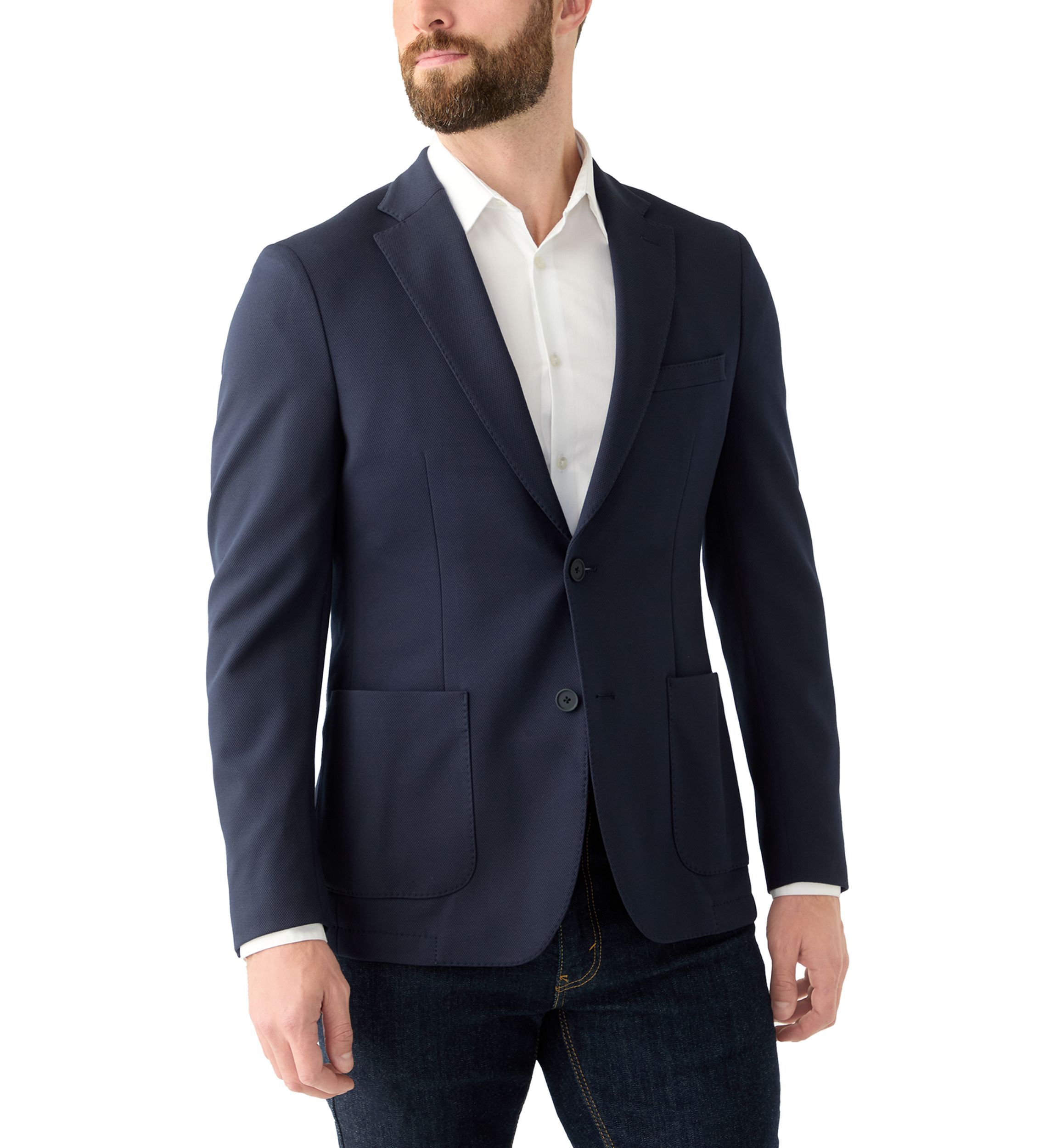 Mens Single Breasted Blazer