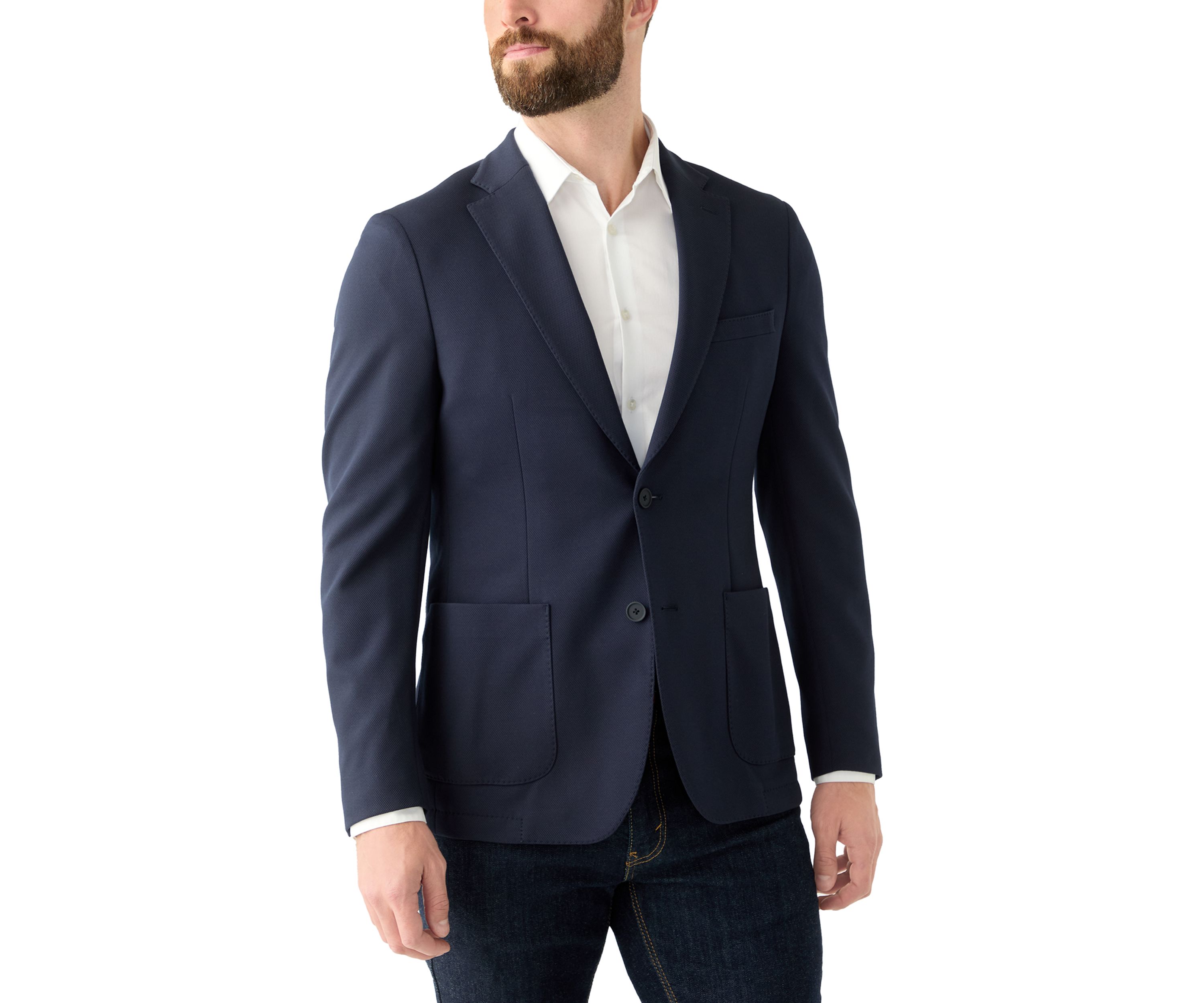 Mens Single Breasted Blazer