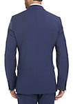 Blue Plain Suit Separate Coat