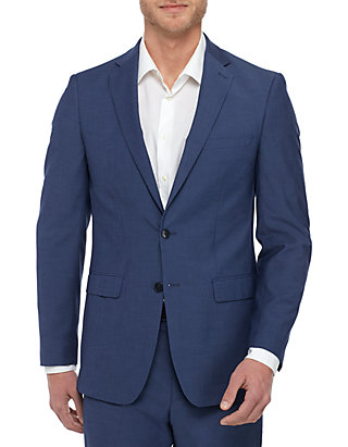 Romanschrijver Gooi Zachtmoedigheid Calvin Klein Blue Coat Suit Separate | belk
