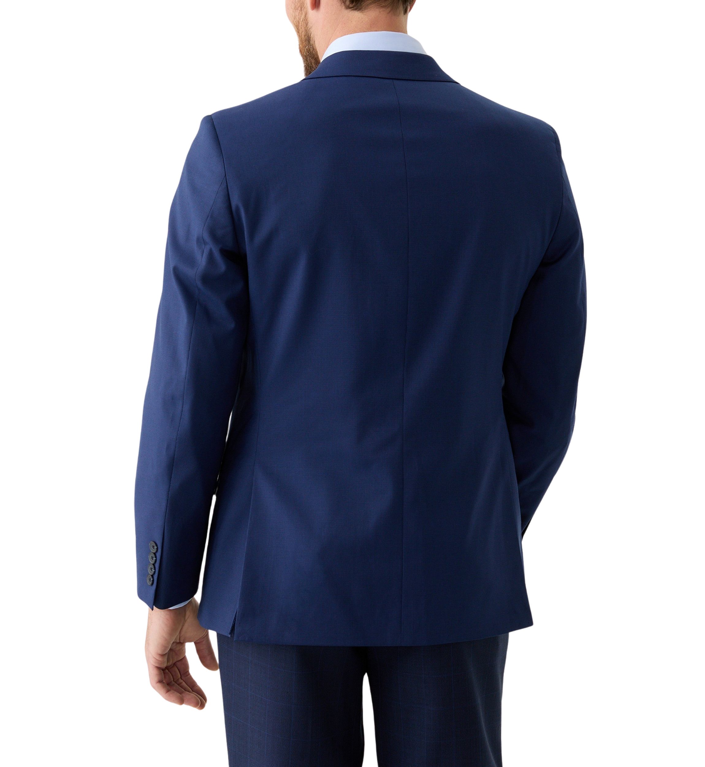 Blue Tonal Solid Sport Coat 