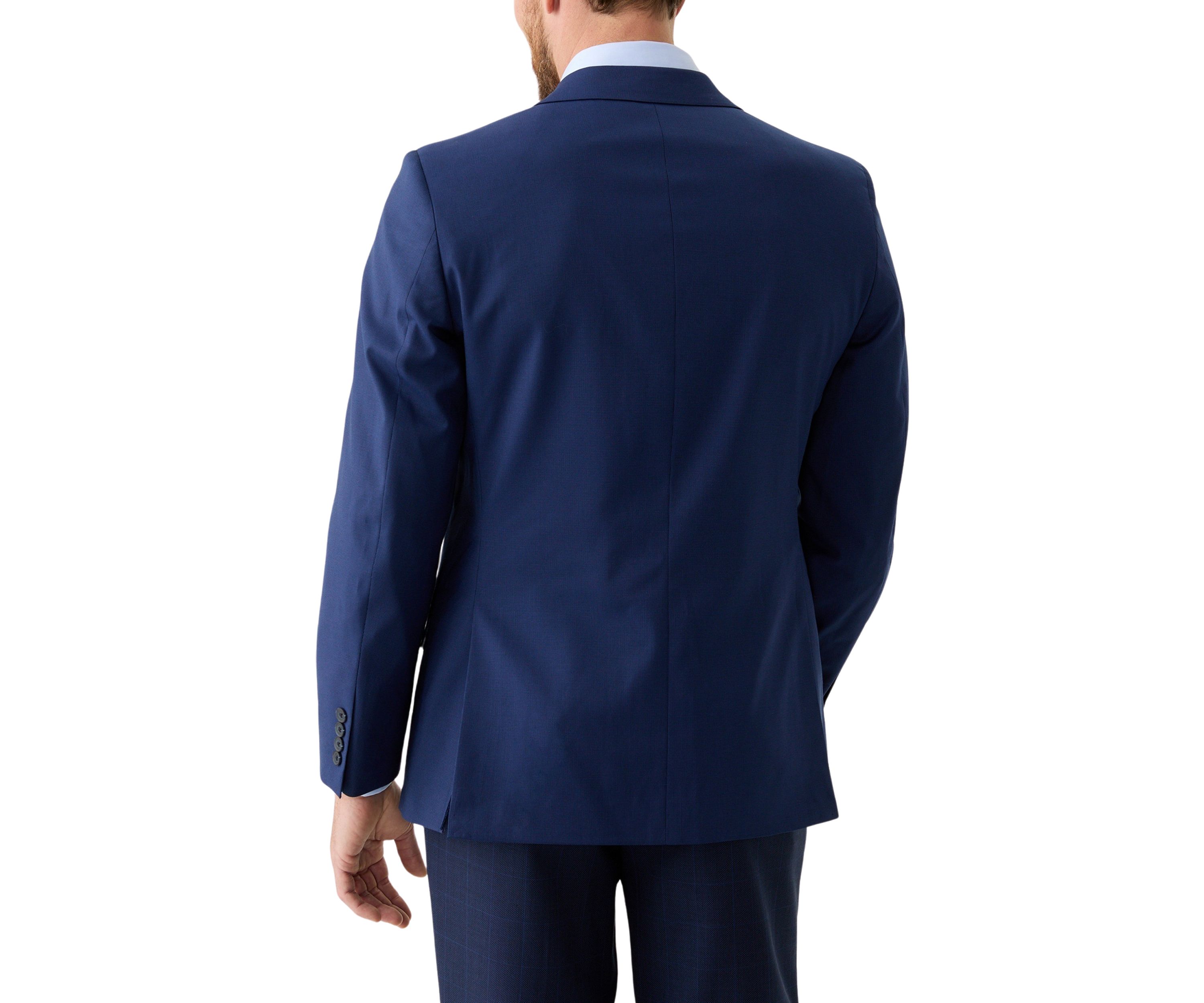 Blue Tonal Solid Sport Coat 