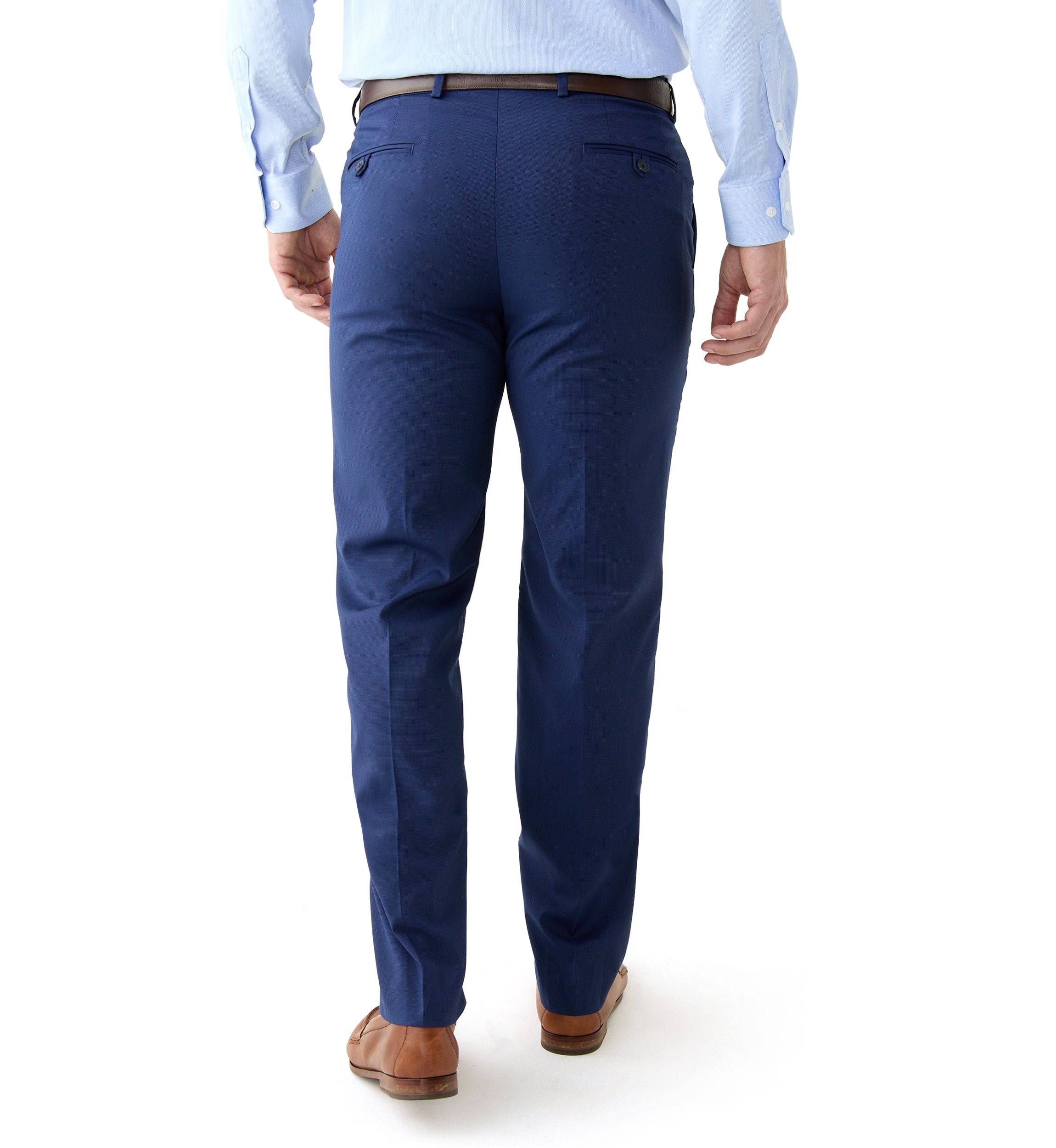 Mens Solid Dress Pants