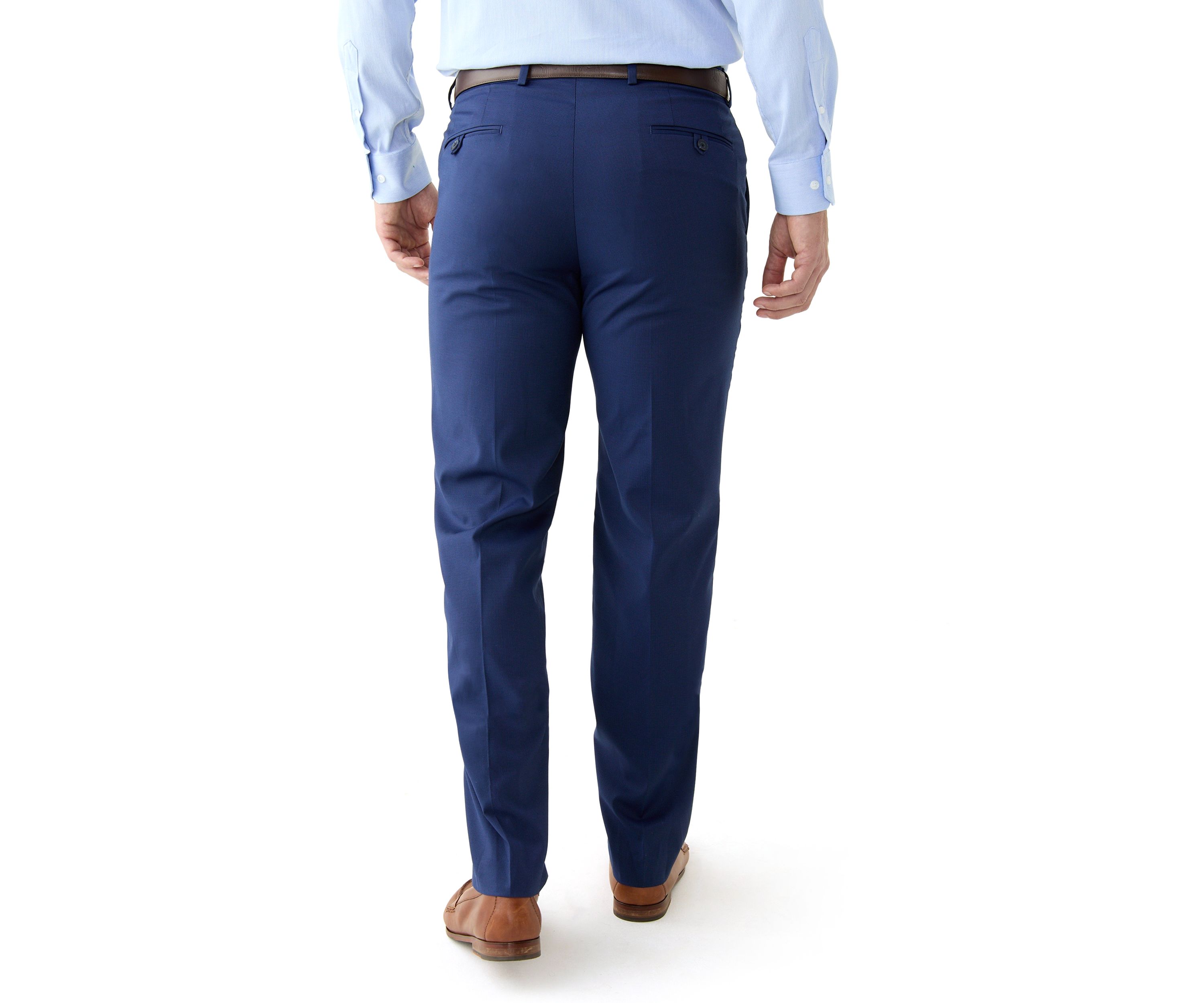 Mens Solid Dress Pants