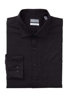 Michael Kors Men's Big & Tall Passport Collection Travel Stretch Big and Tall Dress Shirt
