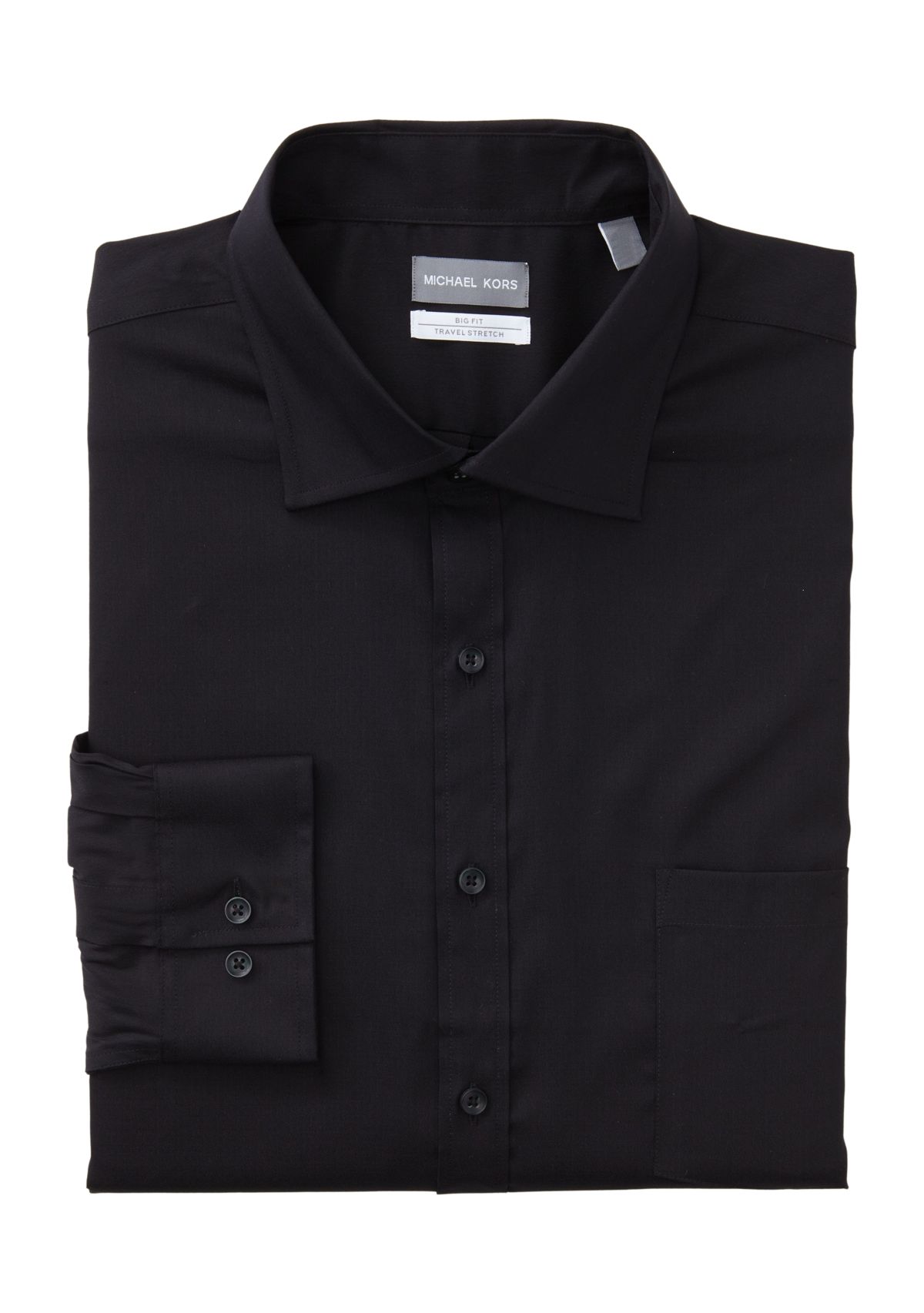Big & Tall Passport Collection Travel Stretch Big and Tall Dress Shirt