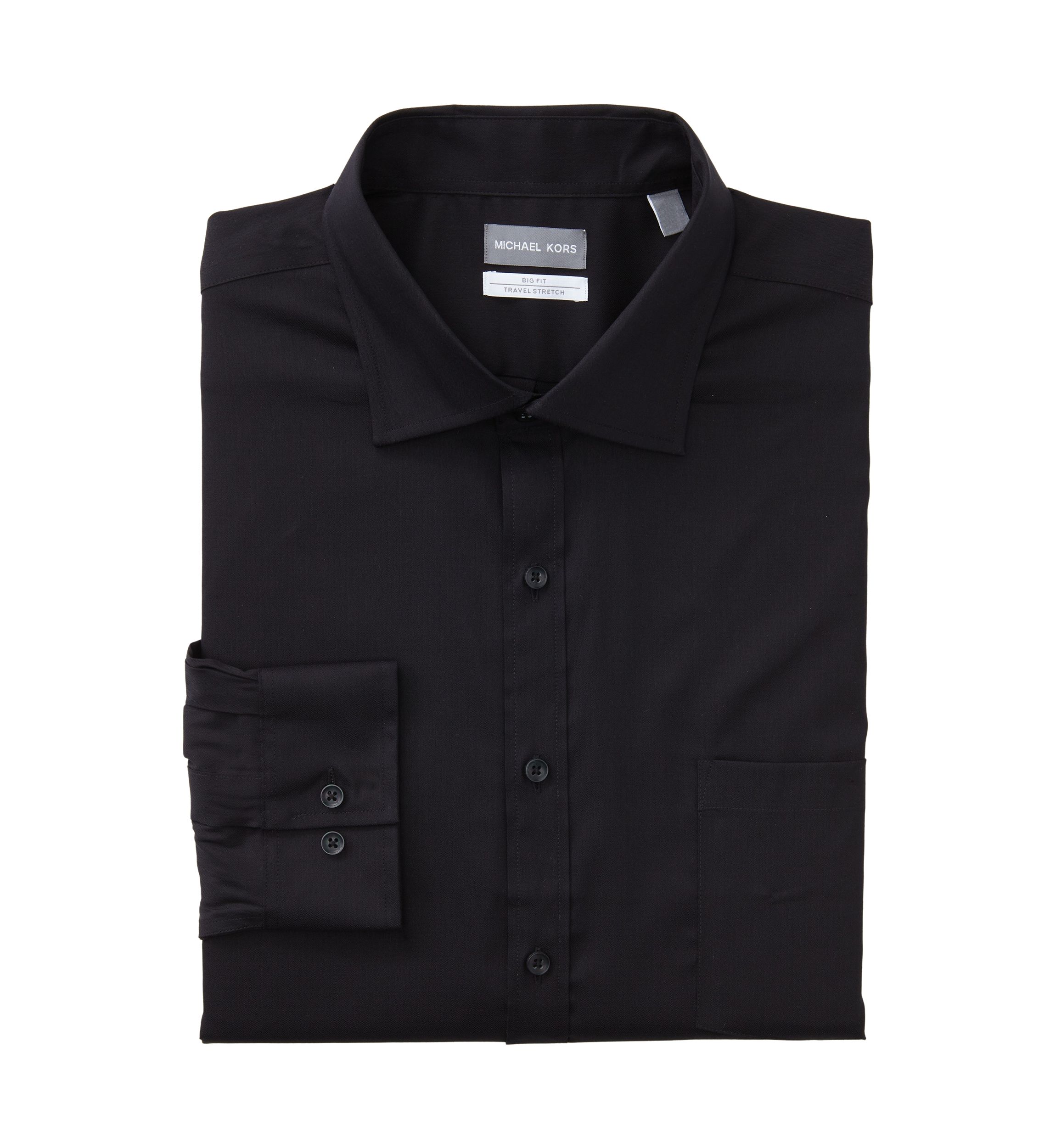 Big & Tall Passport Collection Travel Stretch Big and Tall Dress Shirt