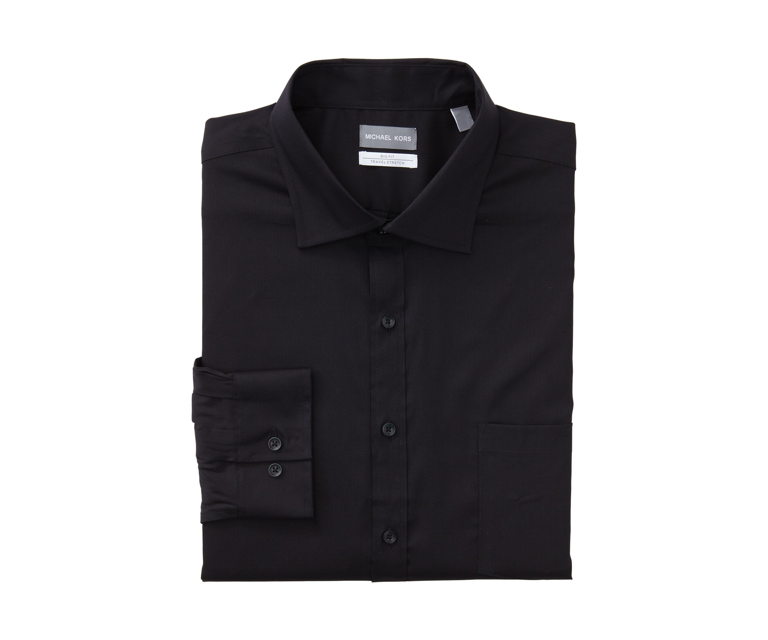 Big & Tall Passport Collection Travel Stretch Big and Tall Dress Shirt