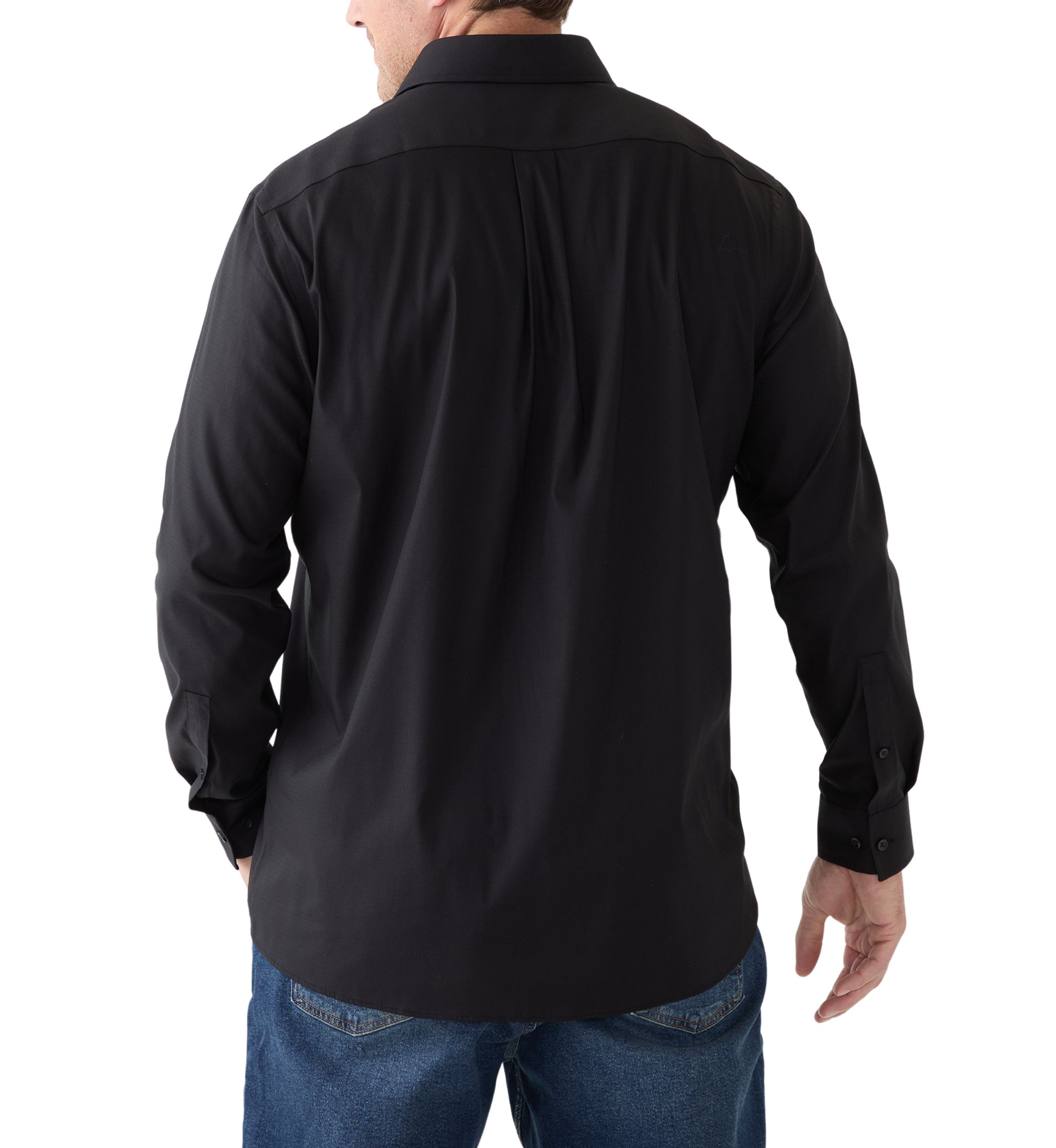 Big & Tall Passport Collection Travel Stretch Big and Tall Dress Shirt