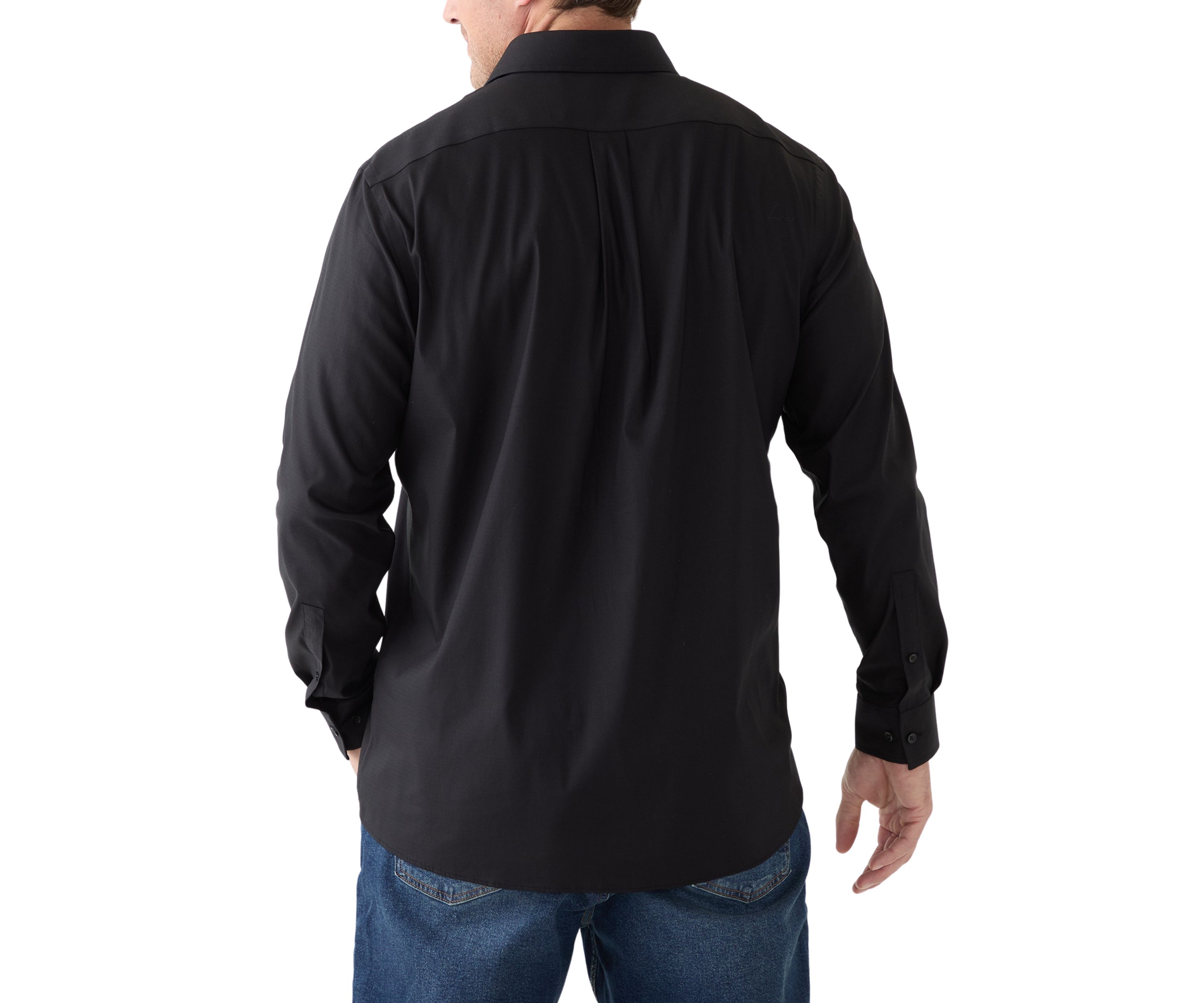 Big & Tall Passport Collection Travel Stretch Big and Tall Dress Shirt