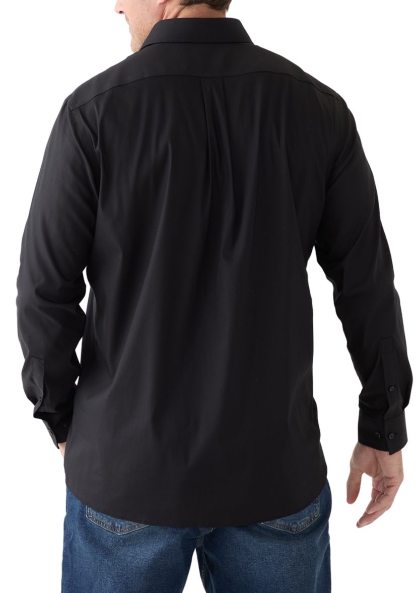 Big & Tall Passport Collection Travel Stretch Big and Tall Dress Shirt