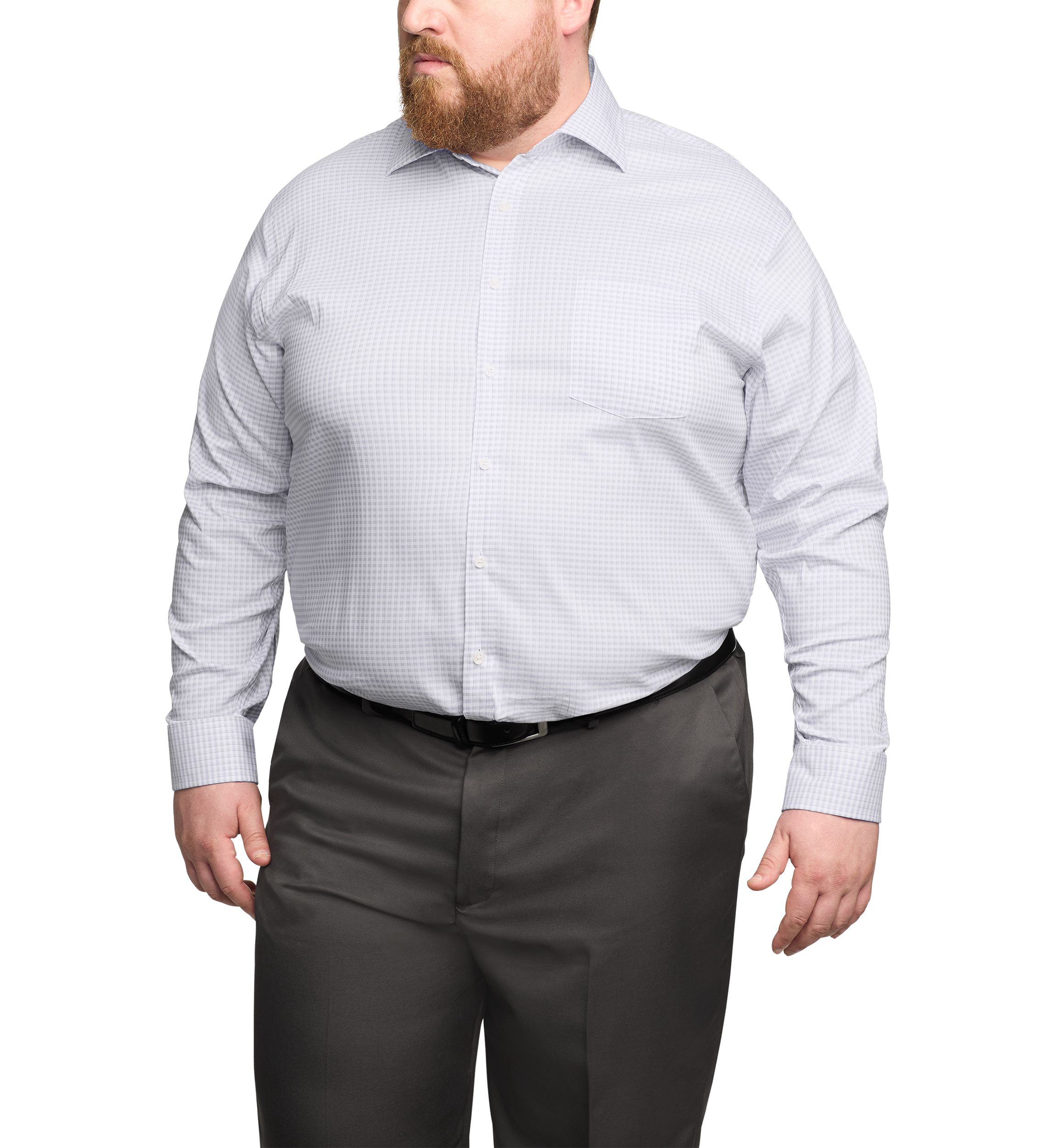 Big & Tall Passport Collection Travel Stretch Dress Shirt