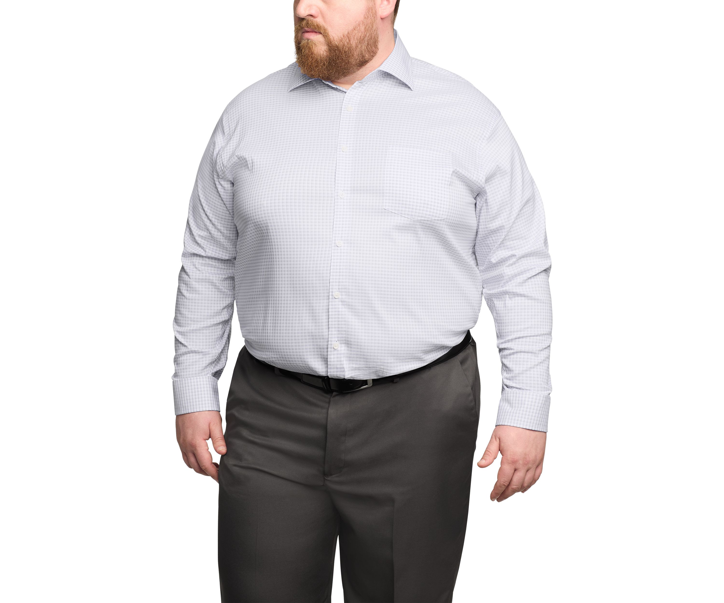 Big & Tall Passport Collection Travel Stretch Dress Shirt