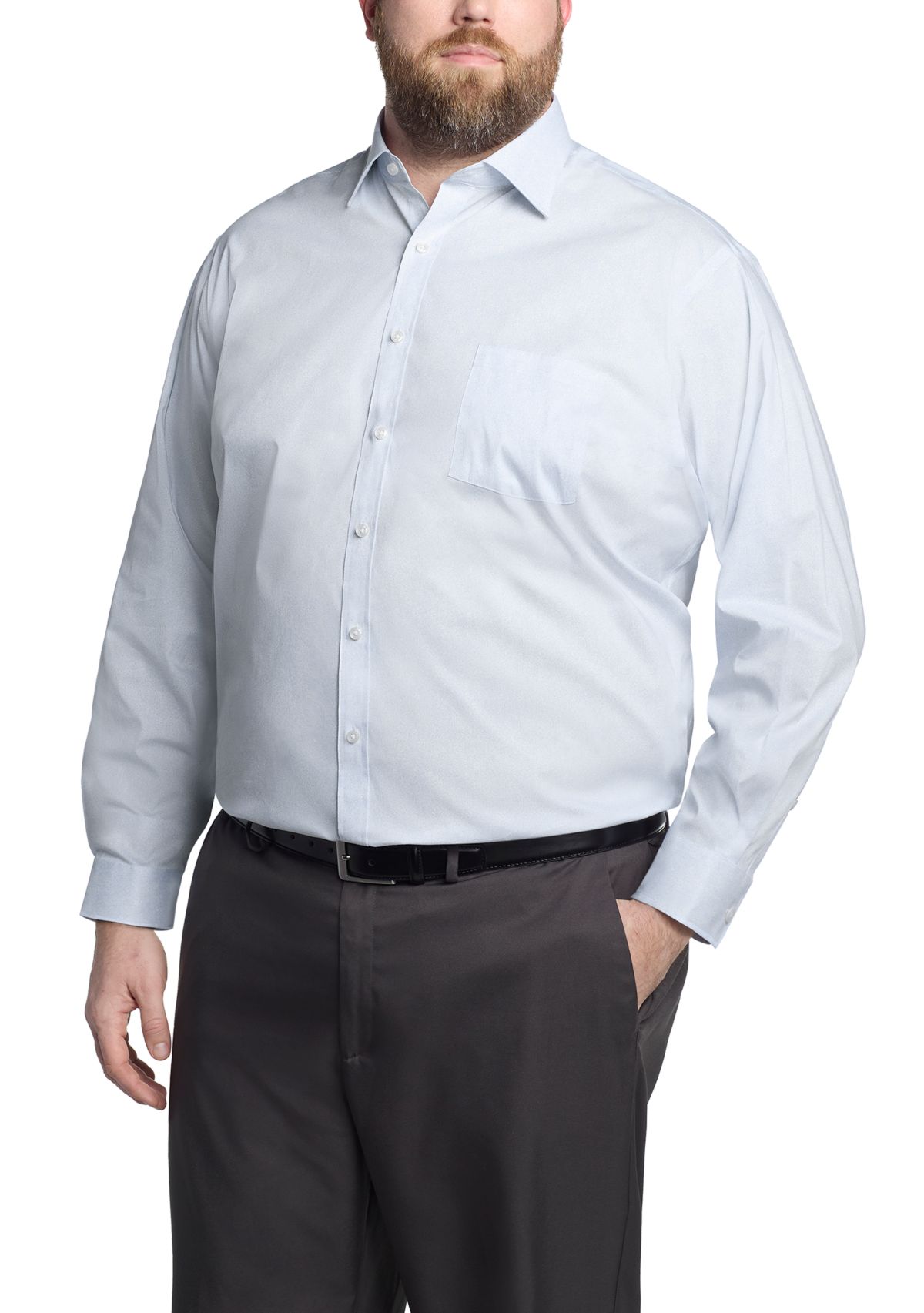 Big & Tall Travel Stretch Dress Shirt