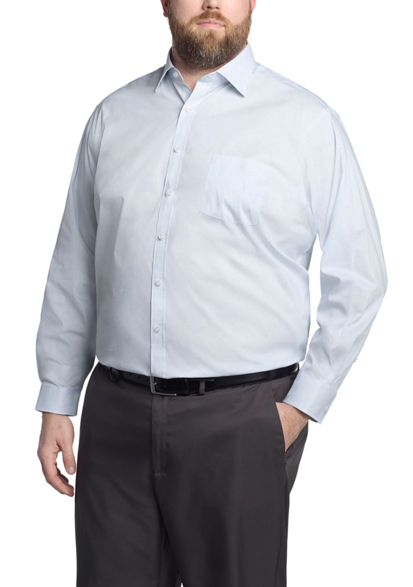 Big & Tall Travel Stretch Dress Shirt