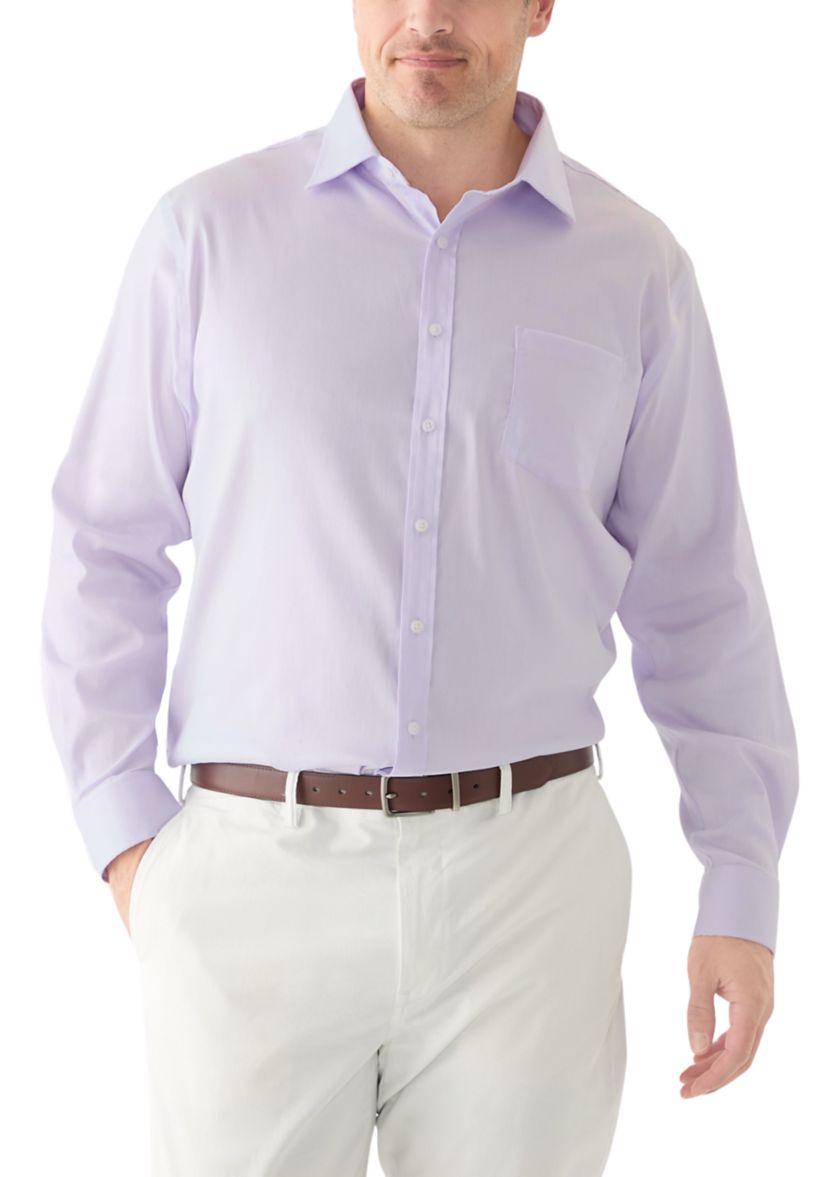Mens Tall Travel Stretch Fit Dress Shirt