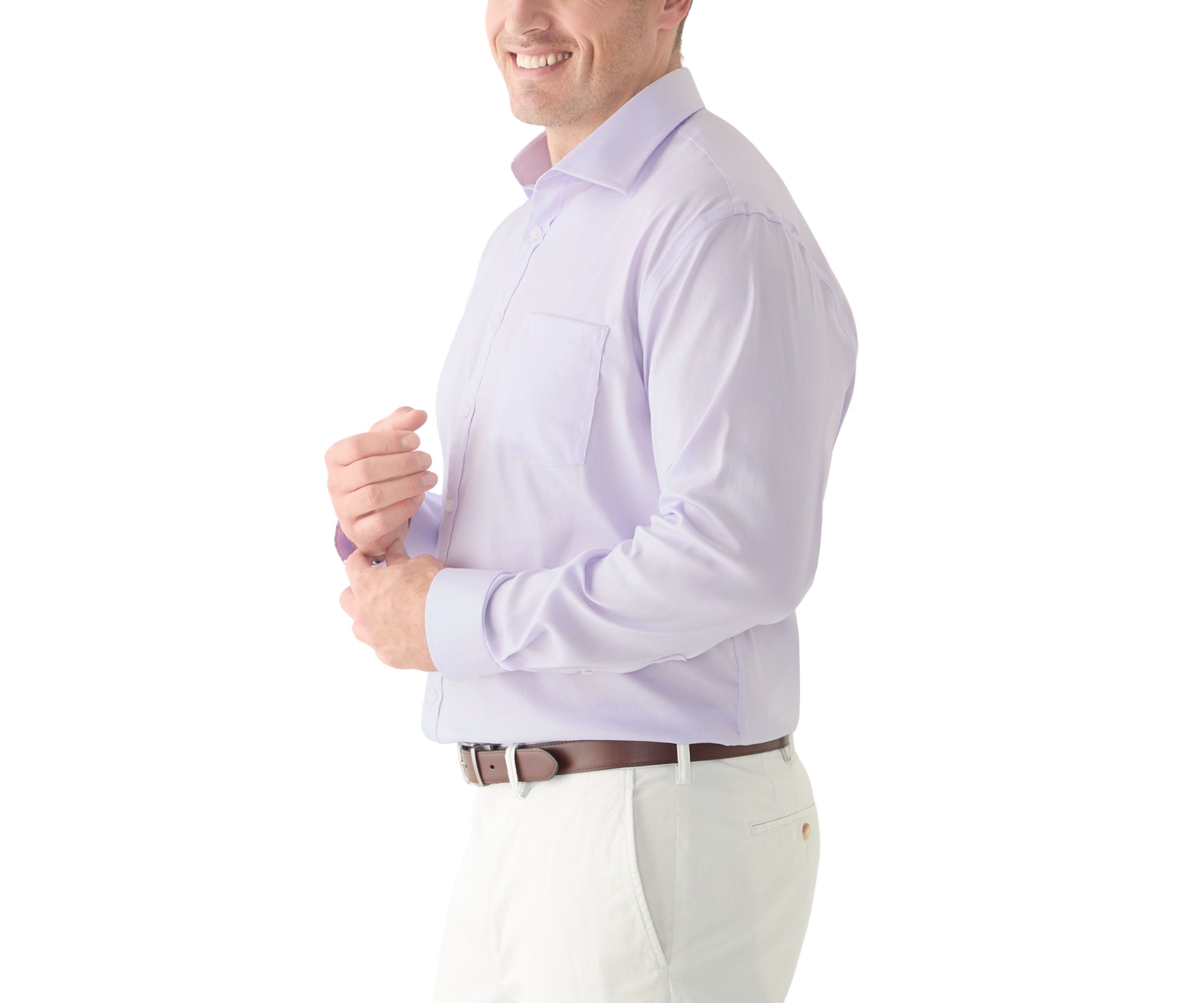 Mens Tall Travel Stretch Fit Dress Shirt