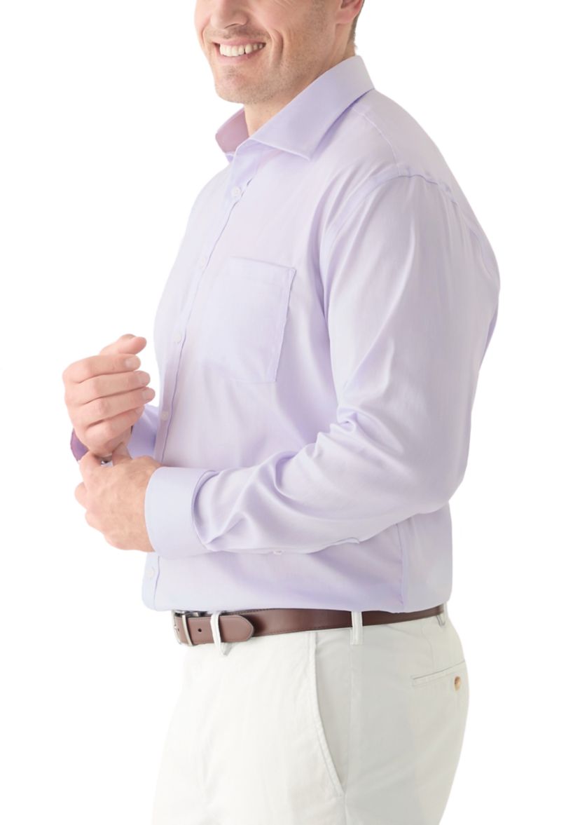 Mens Tall Travel Stretch Fit Dress Shirt