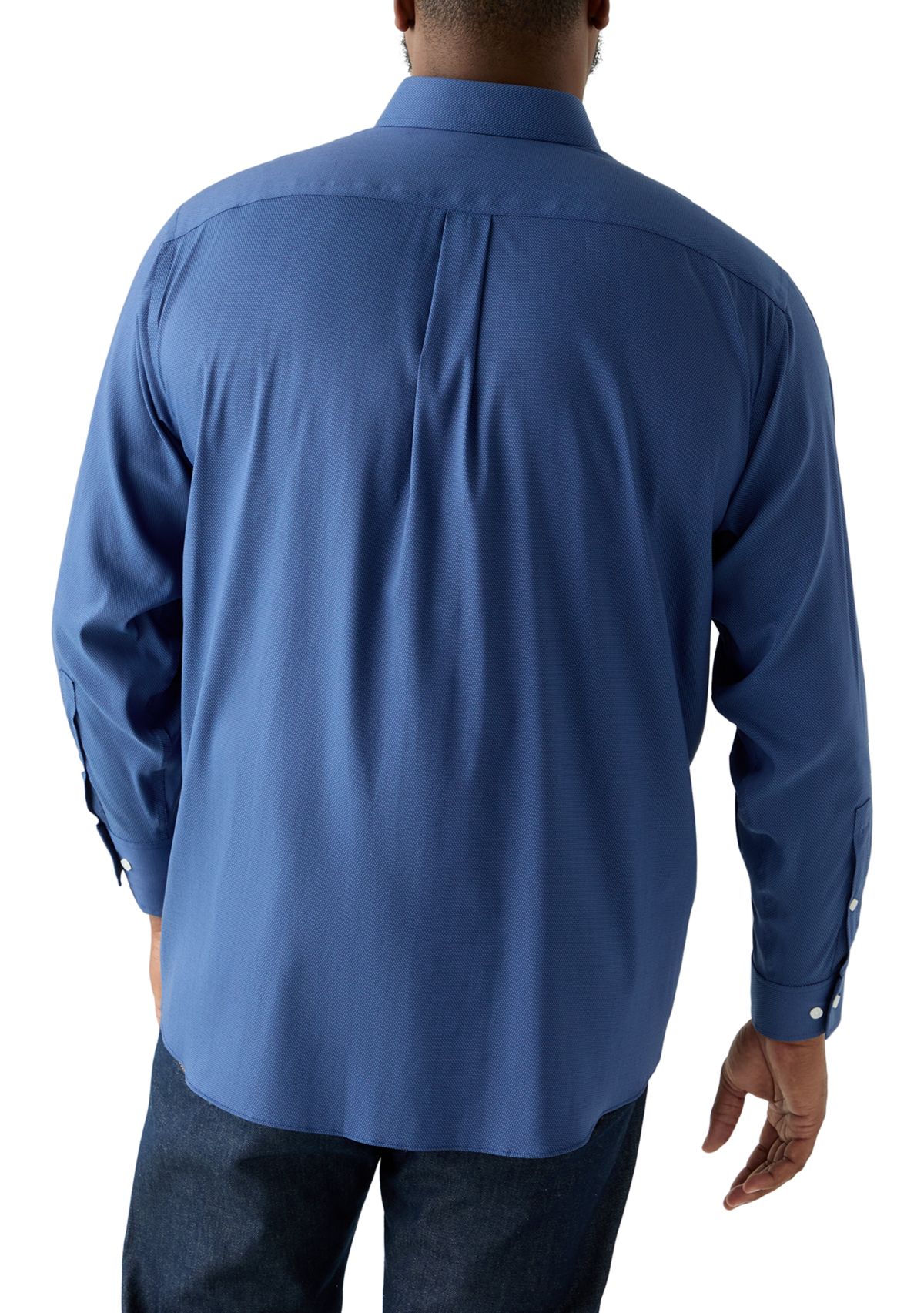 Mens Big Passport Collection Travel Stretch Dress Shirt