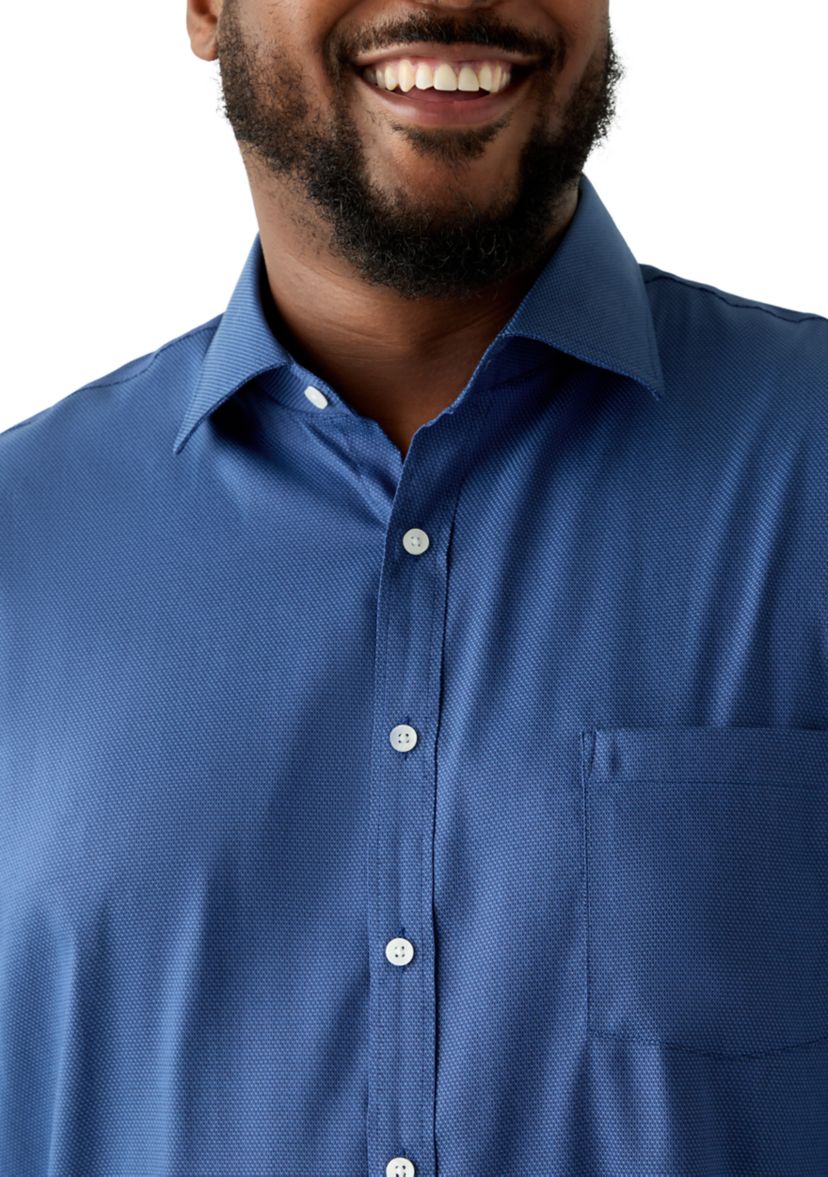 Mens Big Passport Collection Travel Stretch Dress Shirt
