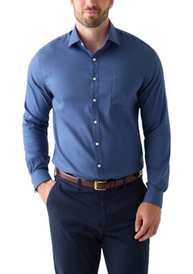 Michael Kors Men's Big & Tall Passport Collection Travel Stretch Dress Shirt